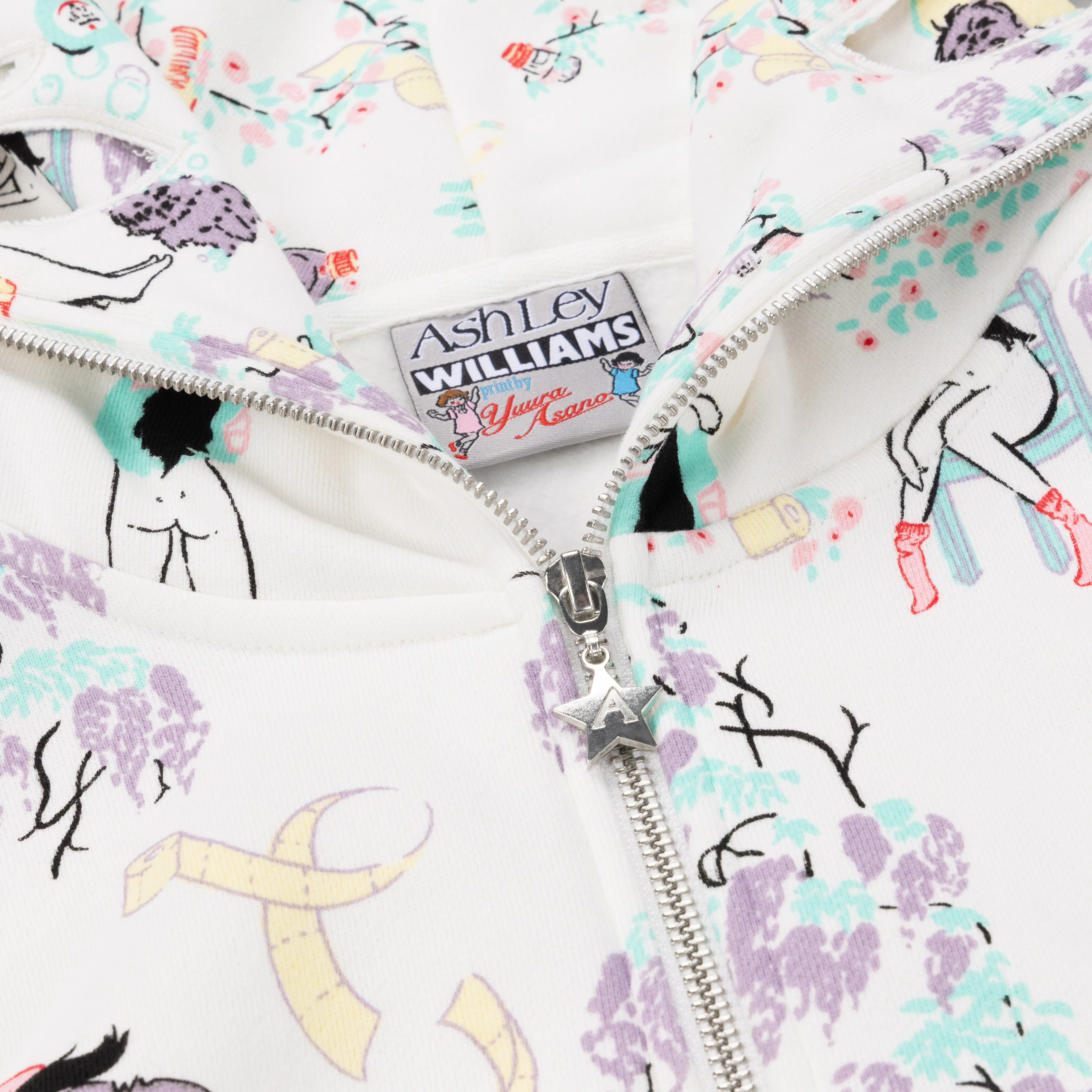WHITE  DAY IN THE LIFE BUTTERFLY HOODIE - Image 6