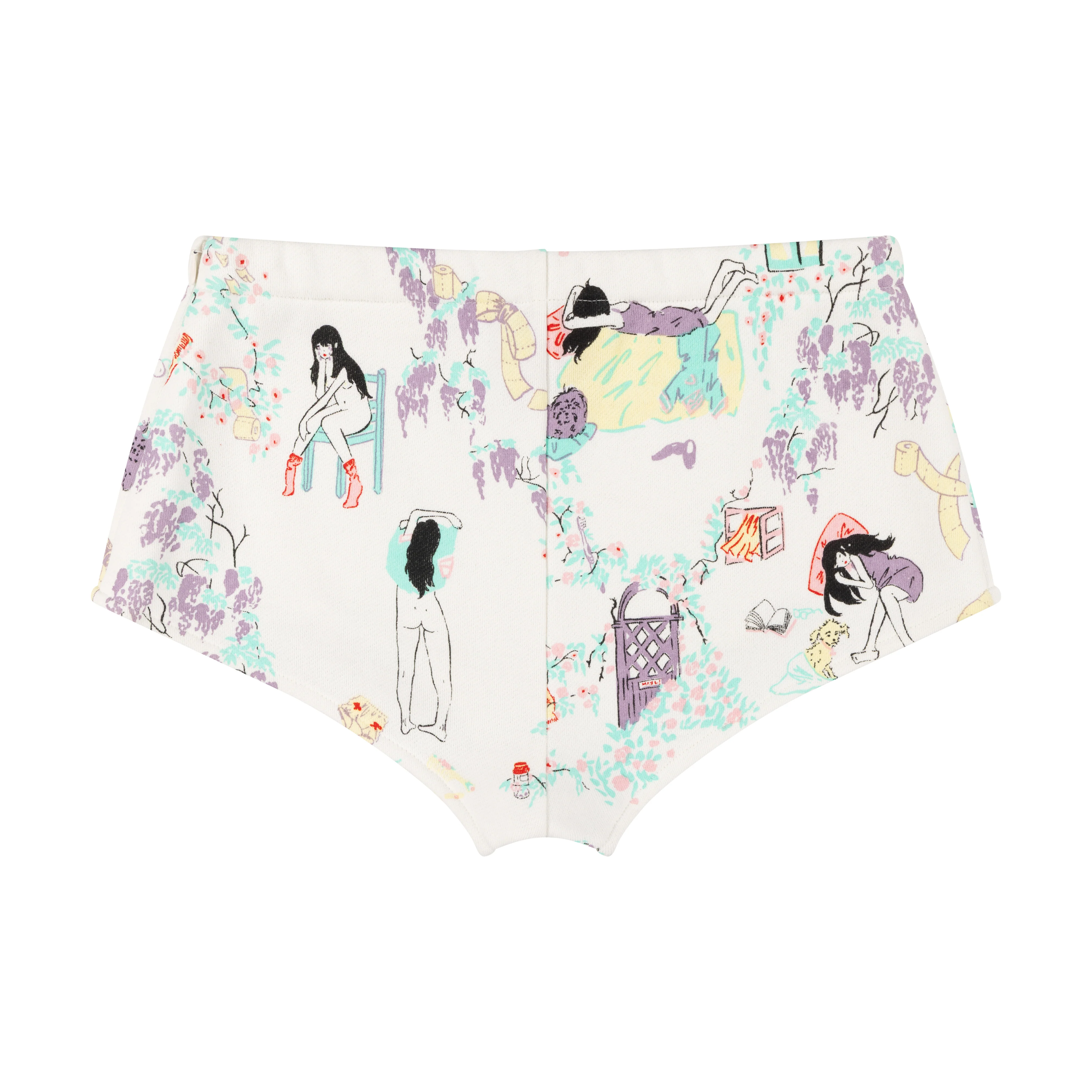 WHITE  DAY IN THE LIFE SERENA SHORTS - Image 3