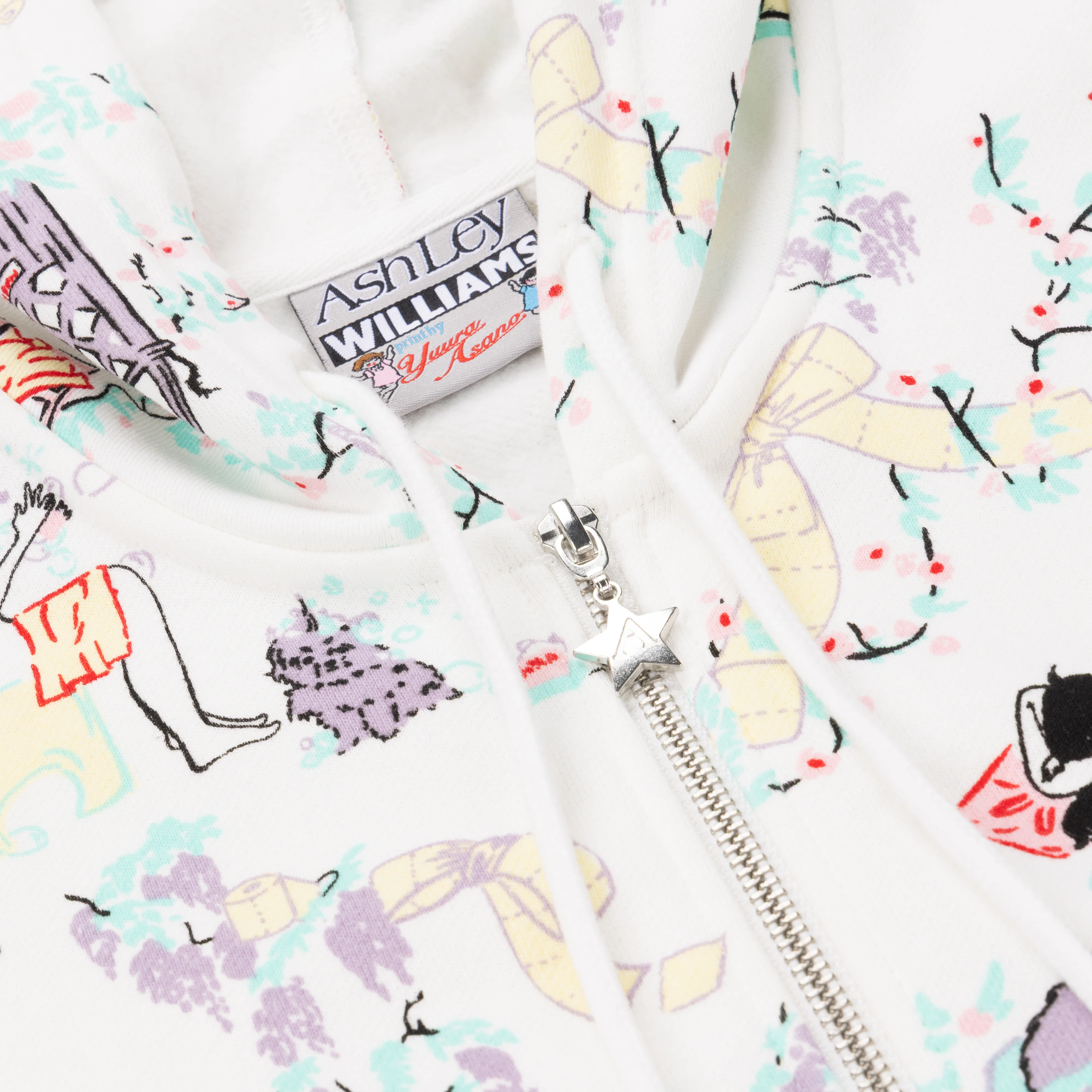 WHITE DAY IN THE LIFE SHRUNK BABY HOODIE - Image 4