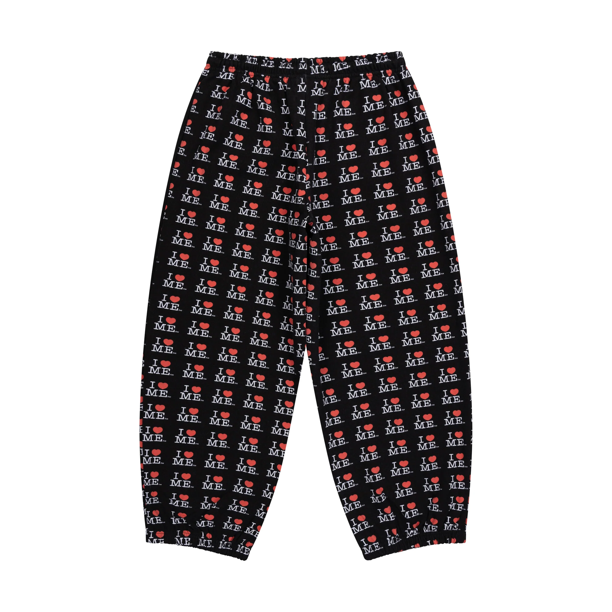 BLACK I HEART ME JOGGERS - Image 4