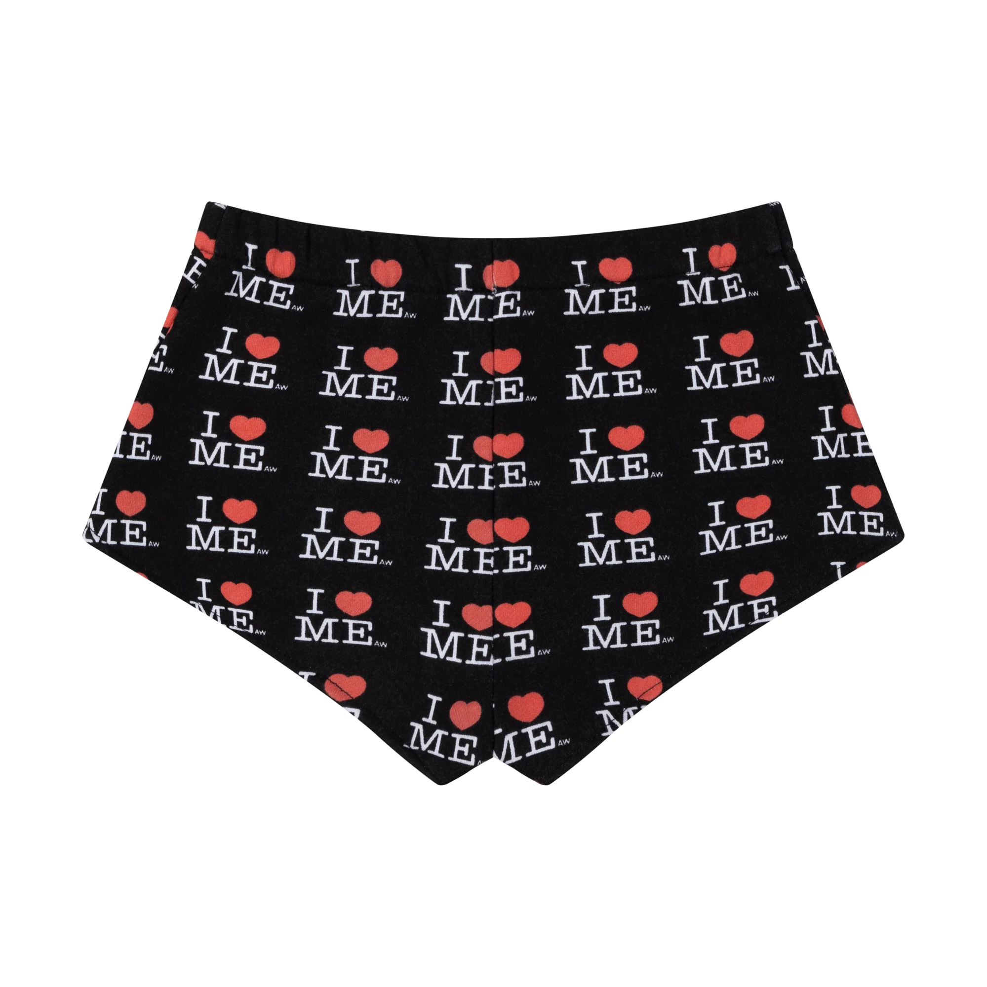 BLACK I HEART ME SERENA SHORTS - Image 3