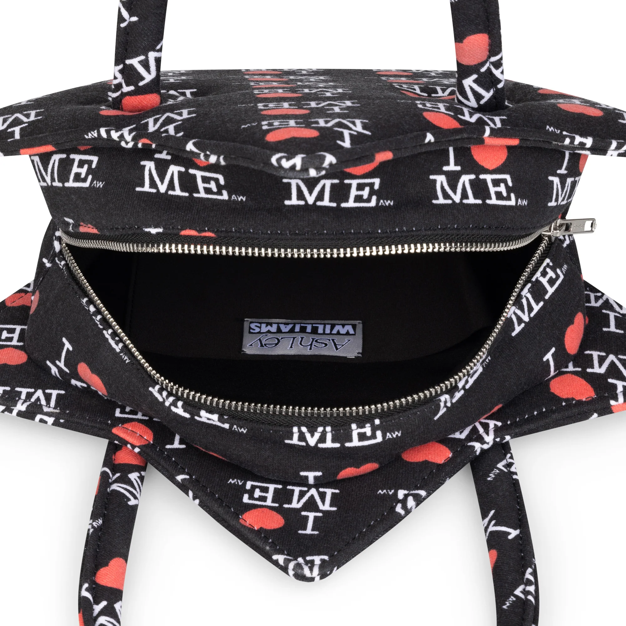 BLACK I HEART ME STAR BAG - Image 3