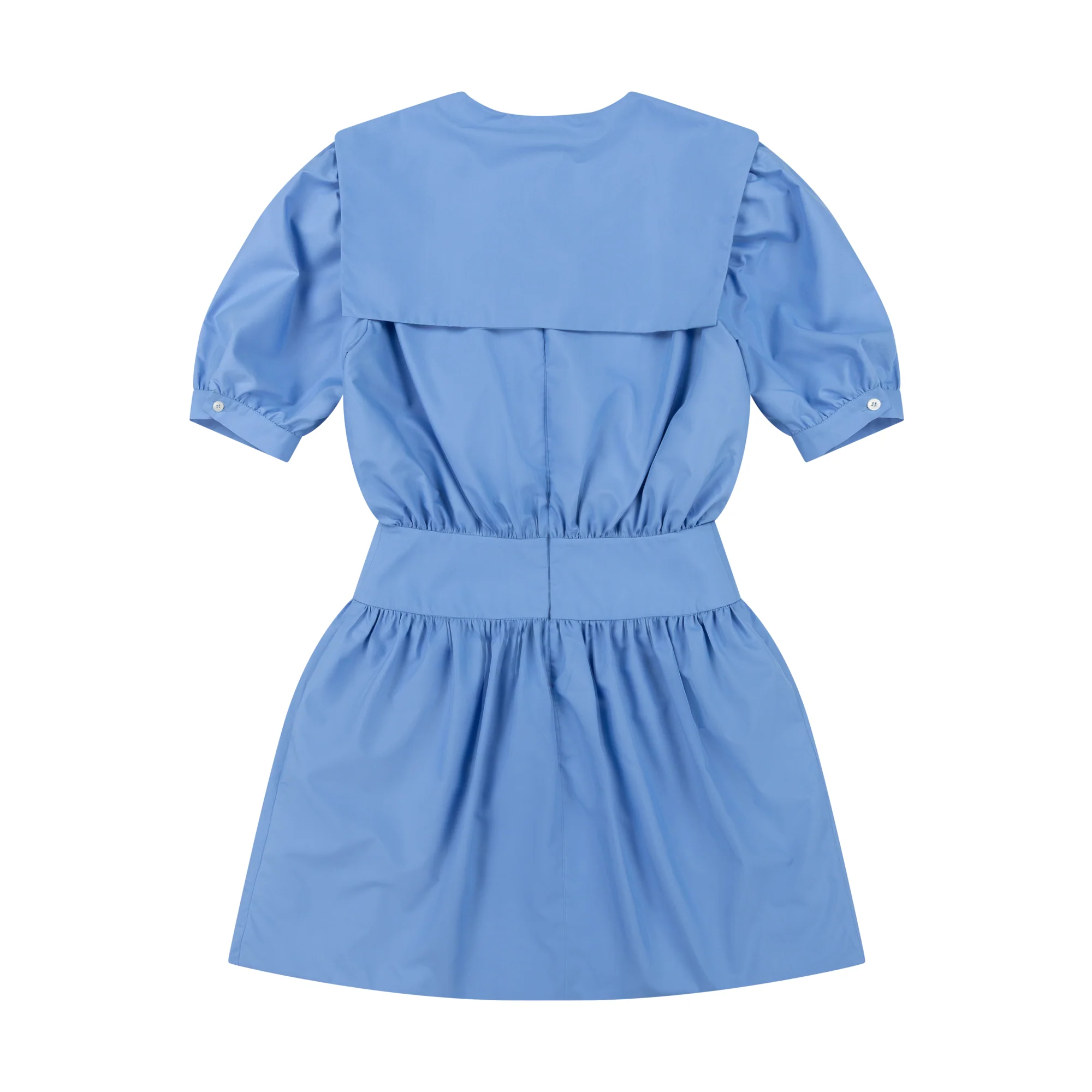 BLUE YUKI SHORT DRESS - Image 3