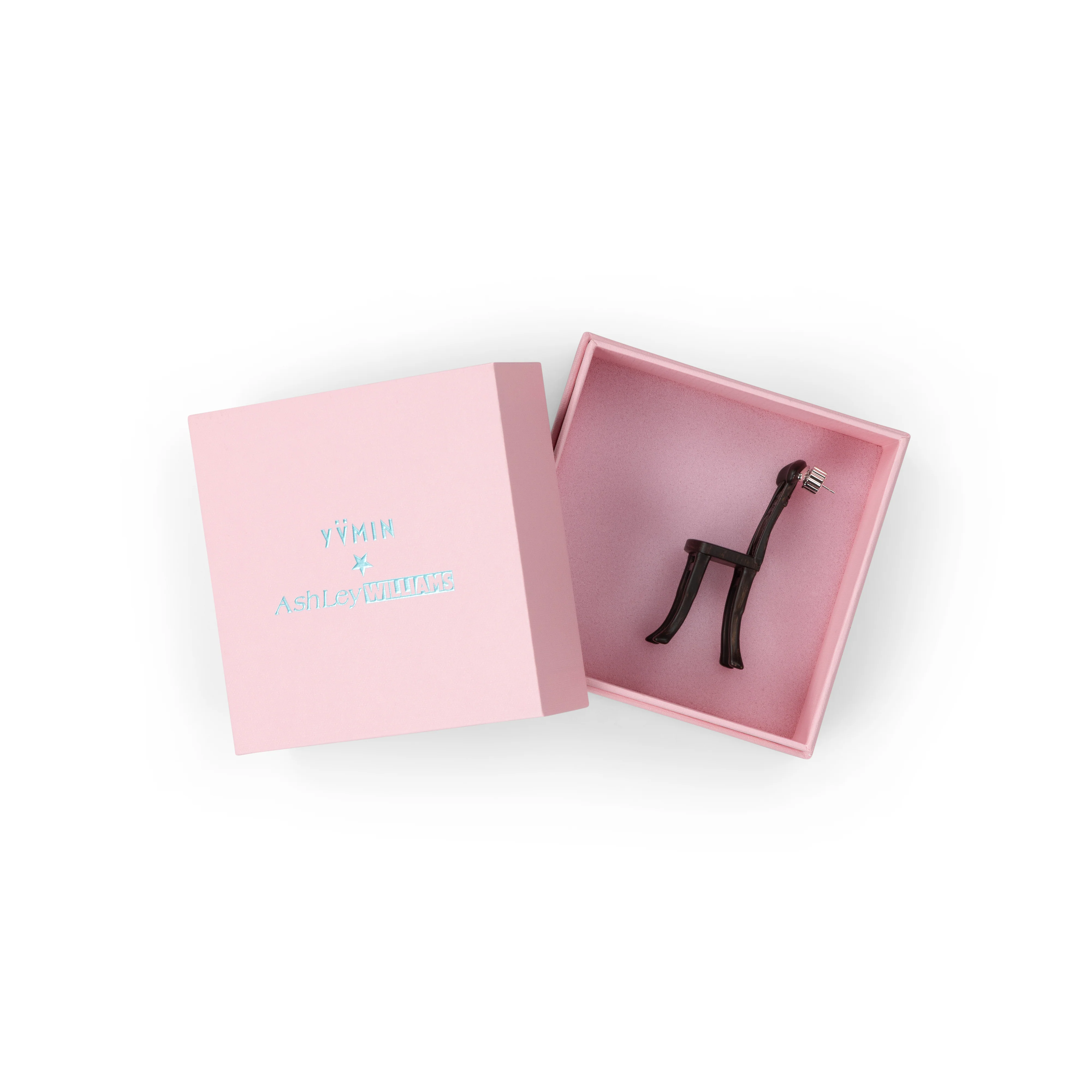 WOOD ASHLEY WILLIAMS X YVMIN CHAIR EARRING - Image 4