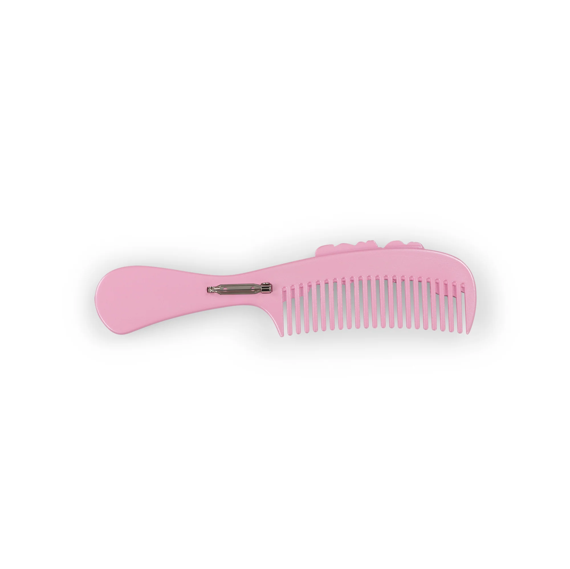 CHERUB COMB BROOCH - PINK - Image 2