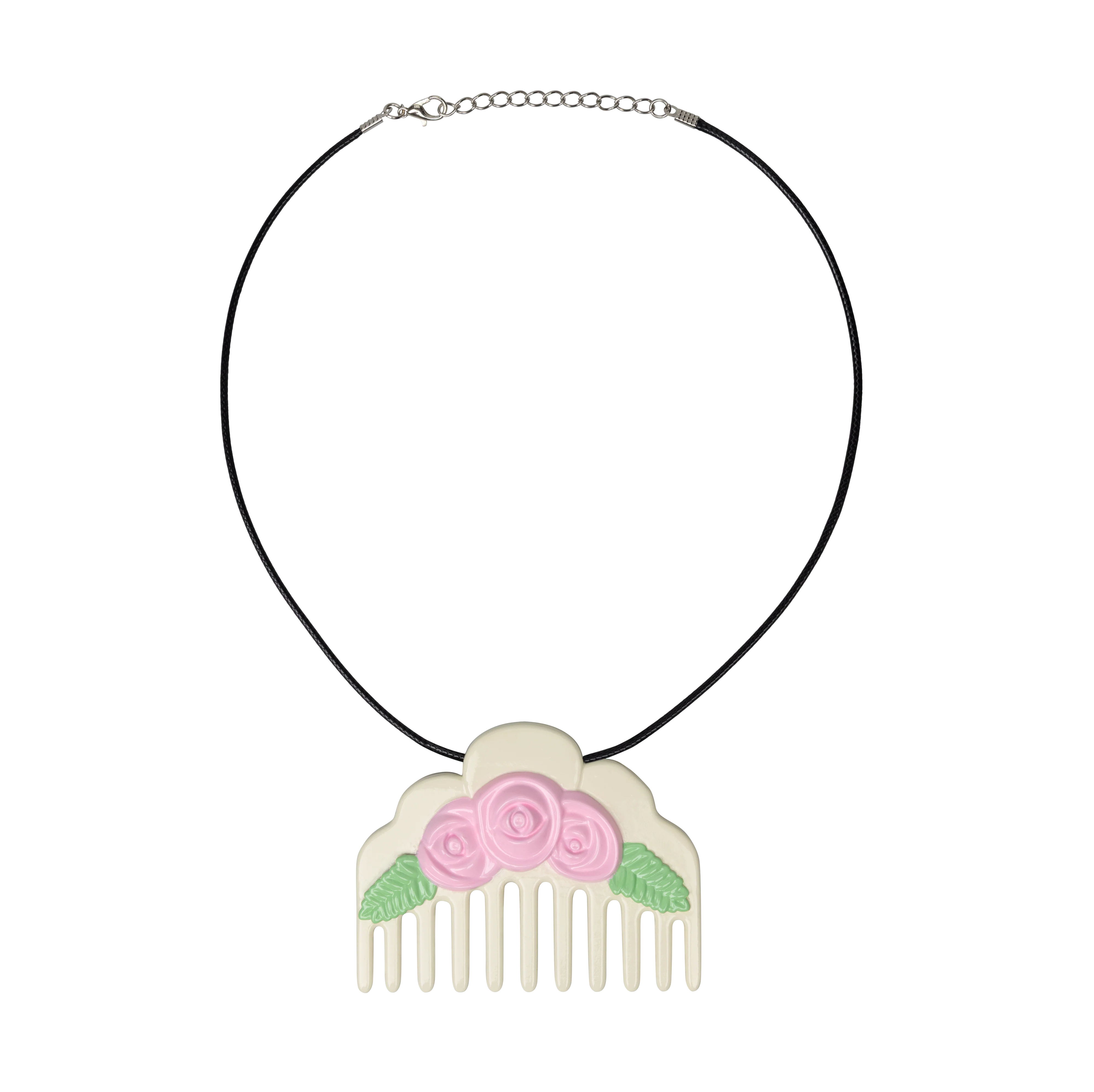 COMB NECKLACE - YELLOW