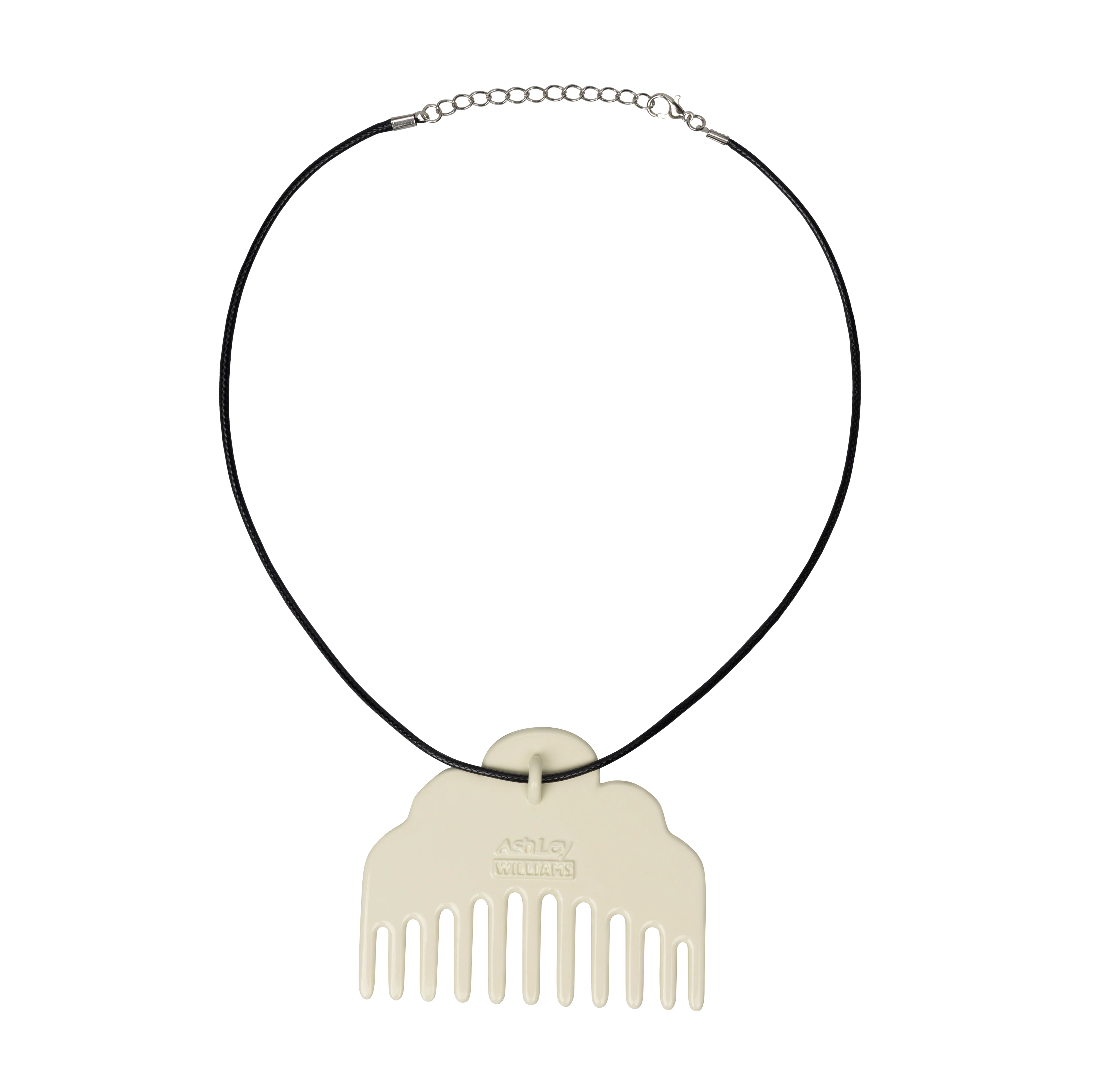 COMB NECKLACE - YELLOW - Image 3