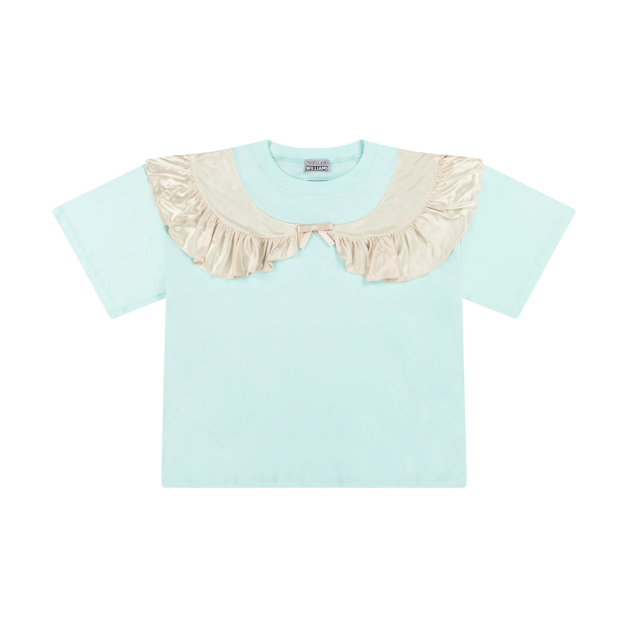 CREAM CURTAIN T-SHIRT