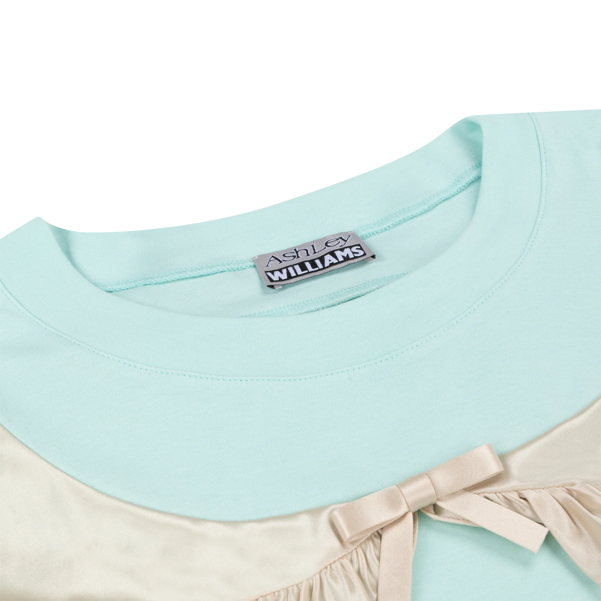 CREAM CURTAIN T-SHIRT - Image 4