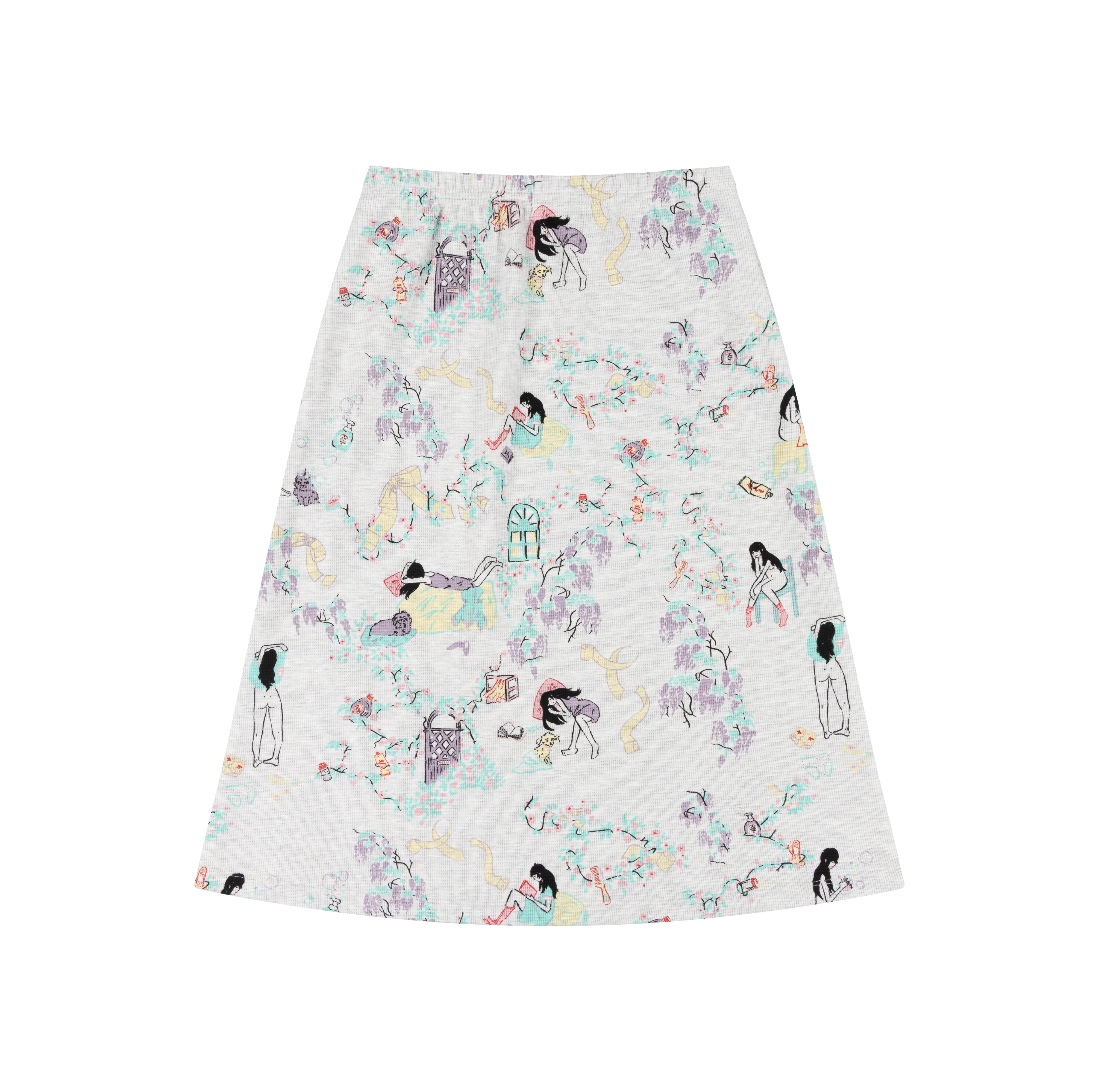 GREY DAY IN THE LIFE THERMAL SKIRT - Image 2