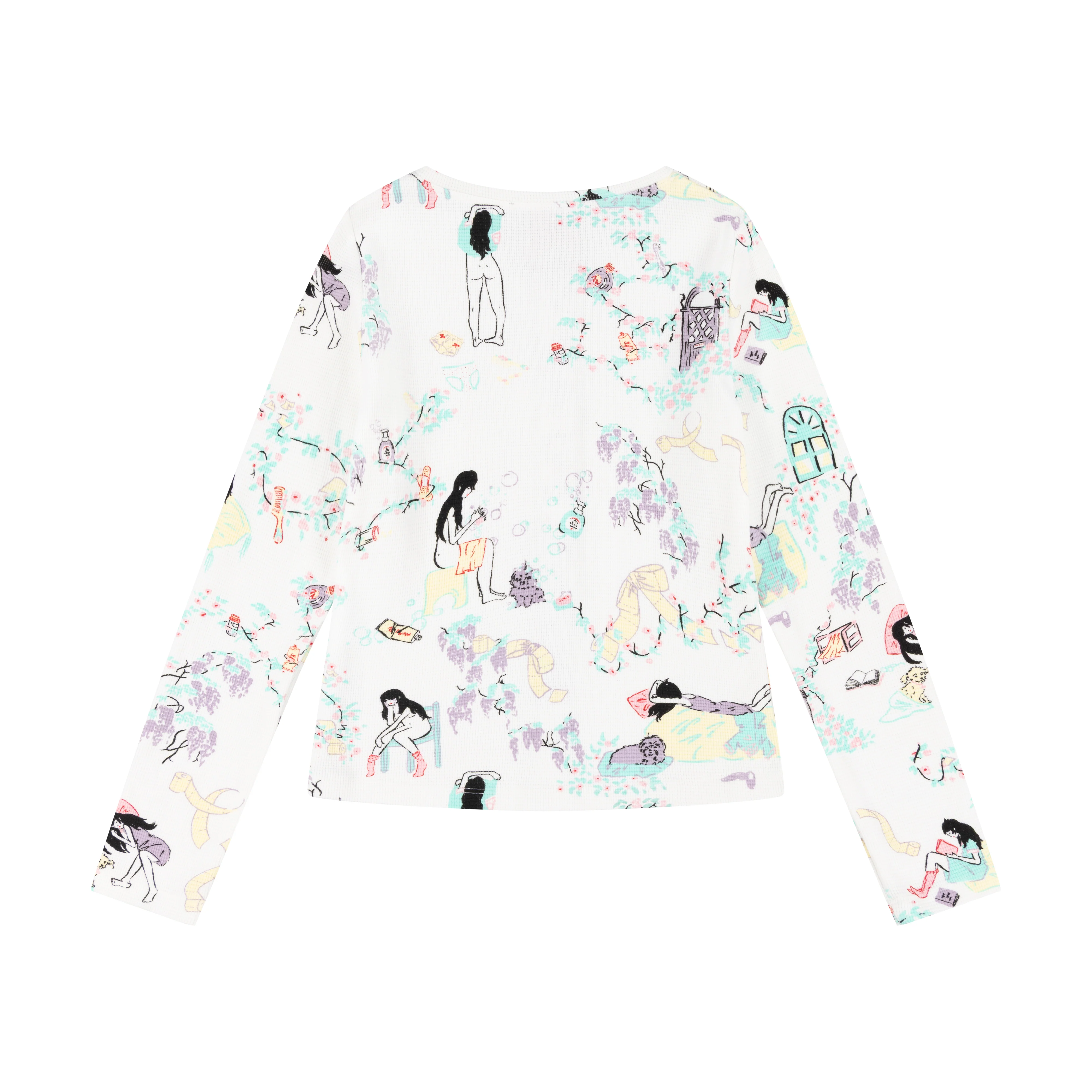 WHITE DAY IN THE LIFE THERMAL TOP - Image 3