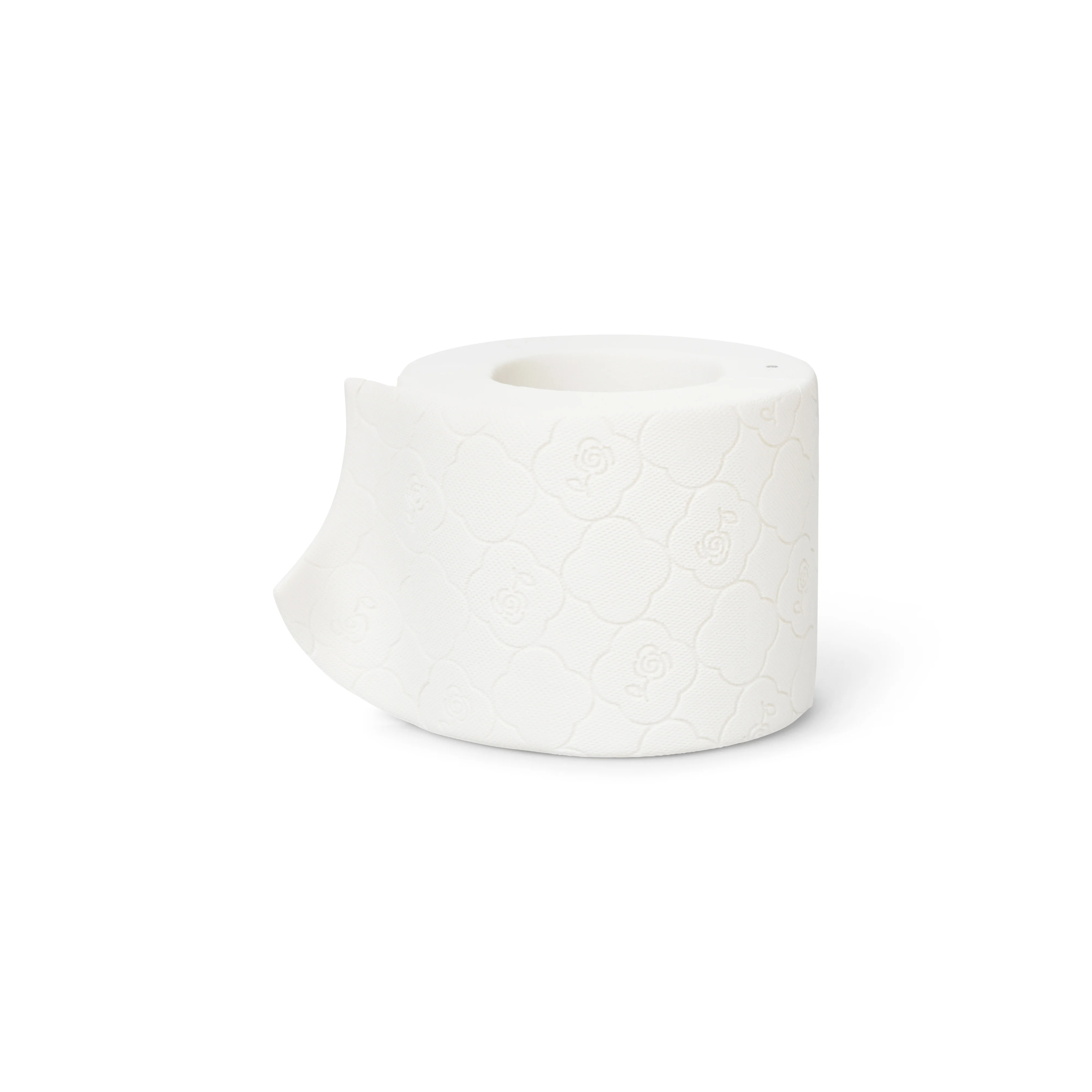 WHITE ASHLEY WILLIAMS X YVMIN FLORAL TOILET PAPER BRACELET