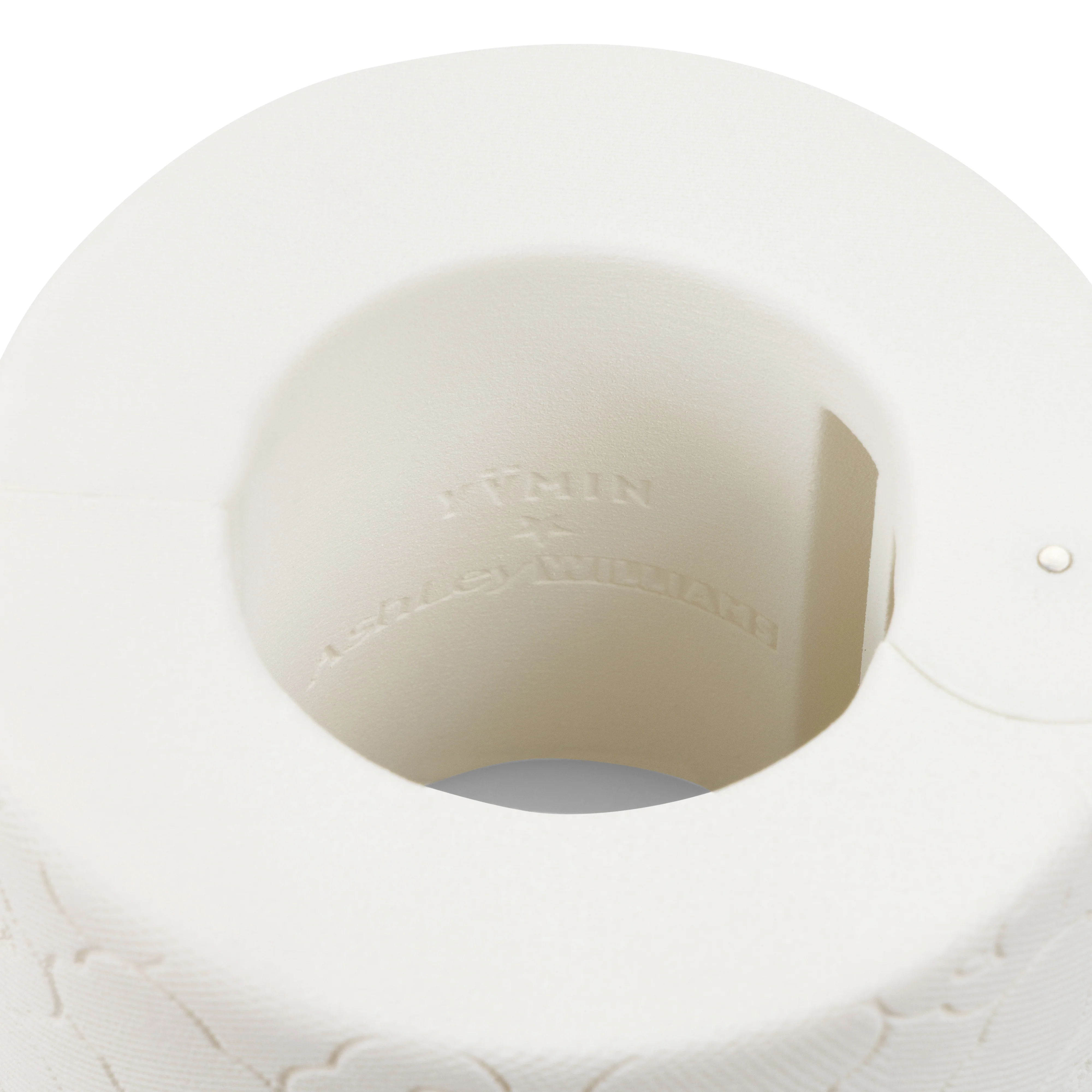WHITE ASHLEY WILLIAMS X YVMIN FLORAL TOILET PAPER BRACELET - Image 5