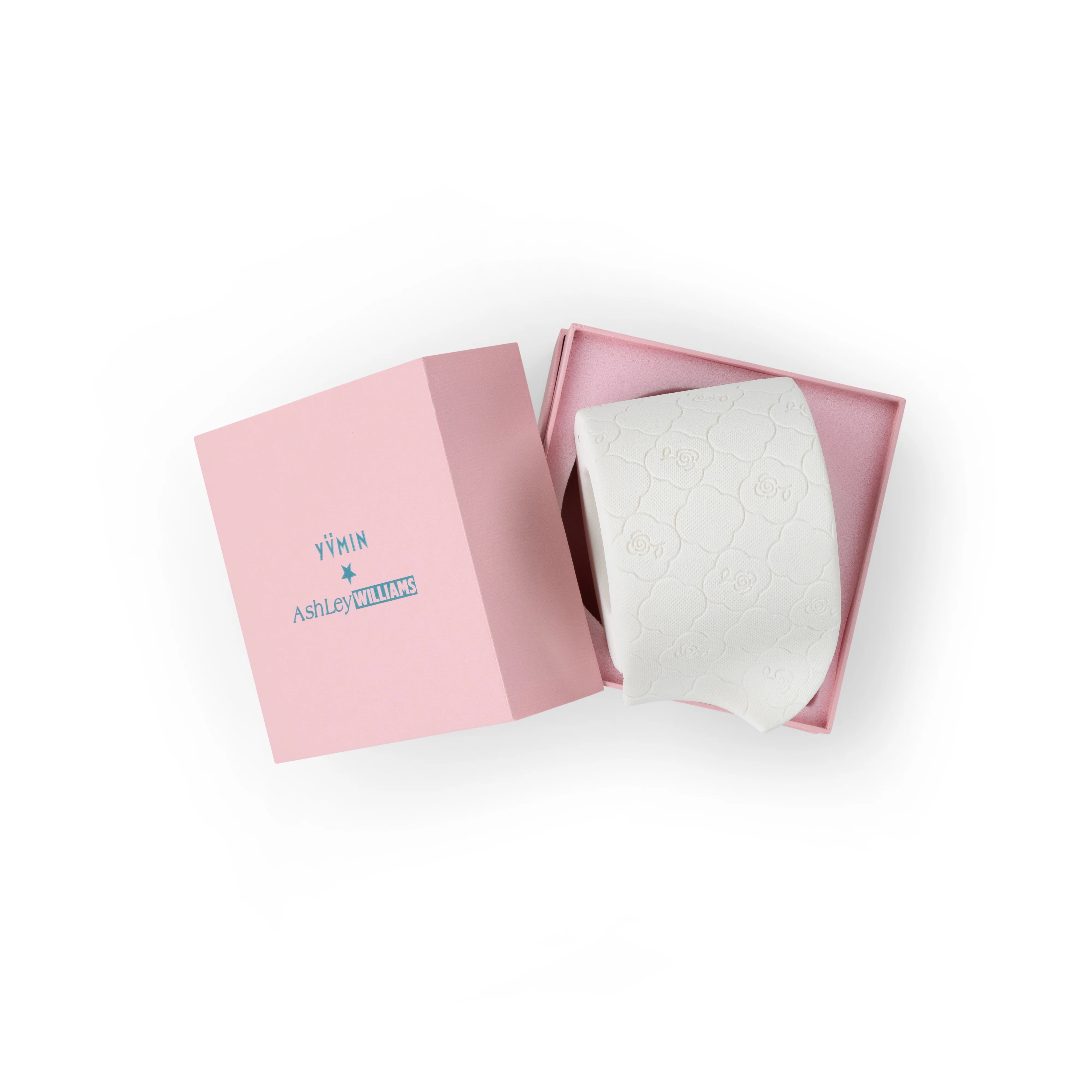 WHITE ASHLEY WILLIAMS X YVMIN FLORAL TOILET PAPER BRACELET - Image 6