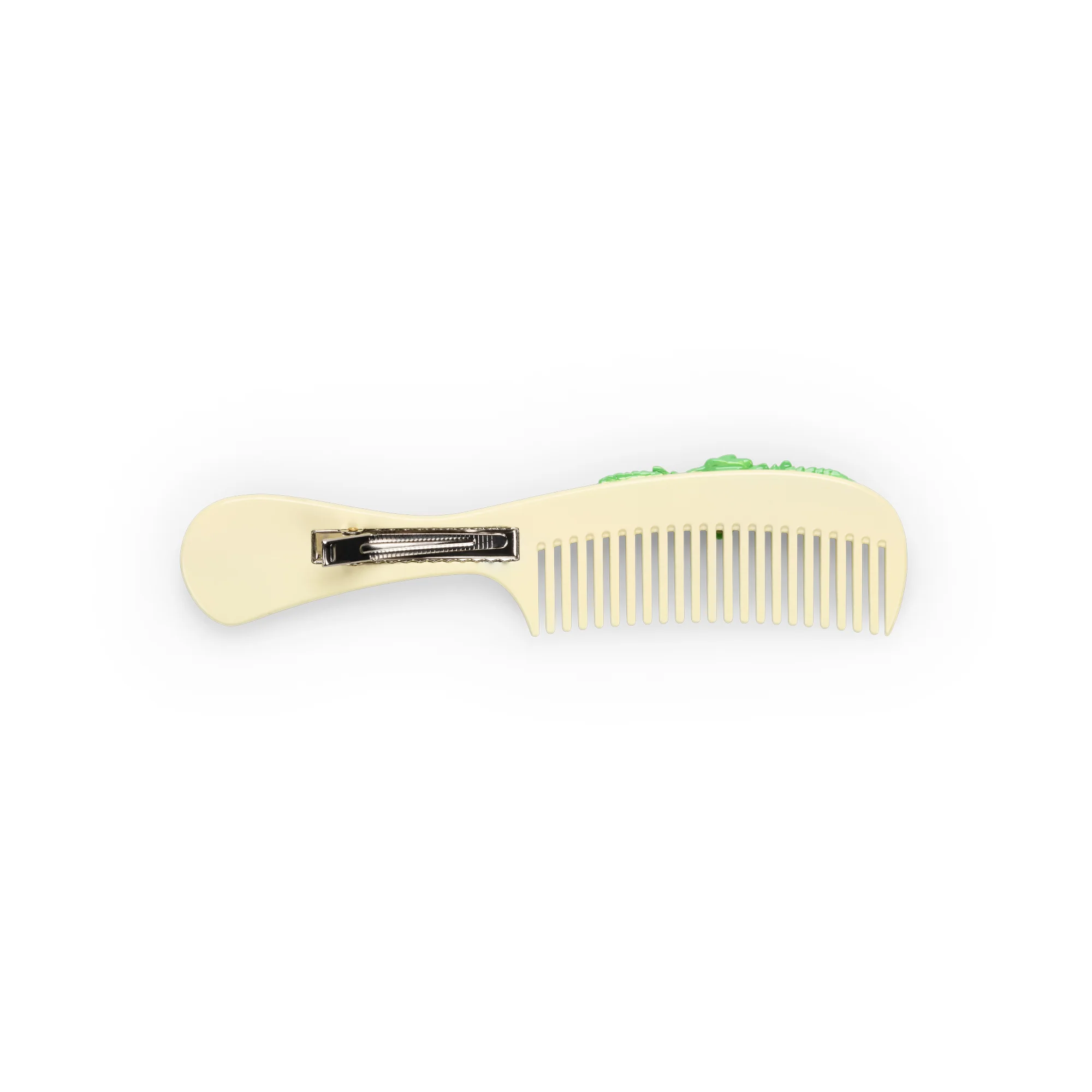 YELLOW FLOWER COMB HAIR CLIP - Image 5