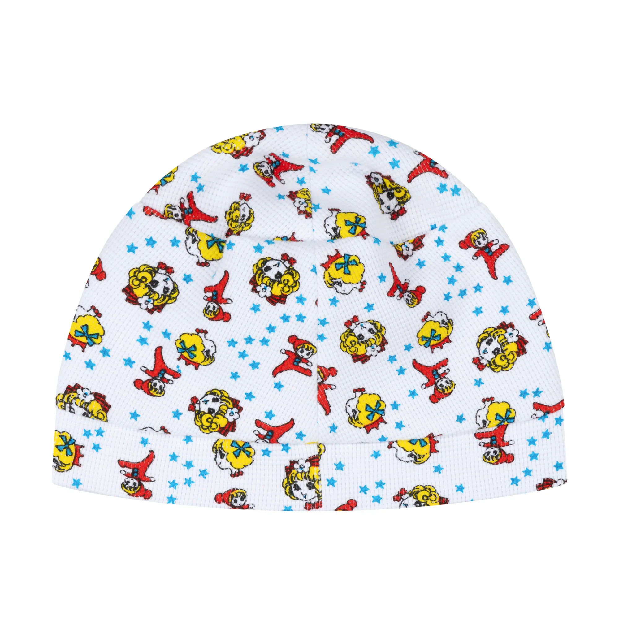 GIRL BABY BEANIE - WHITE - Image 3