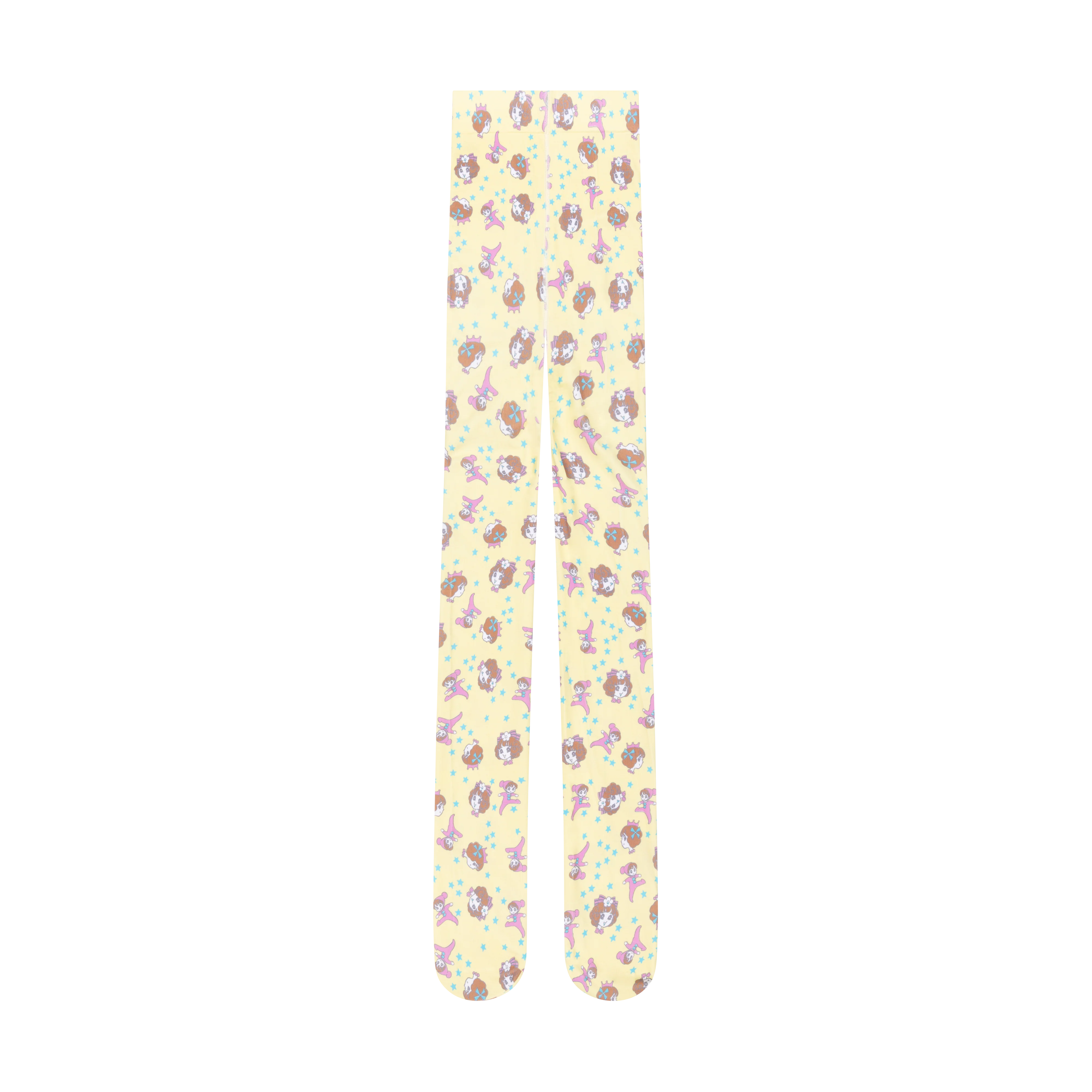 YELLOW GIRL BABY TIGHTS - Image 2