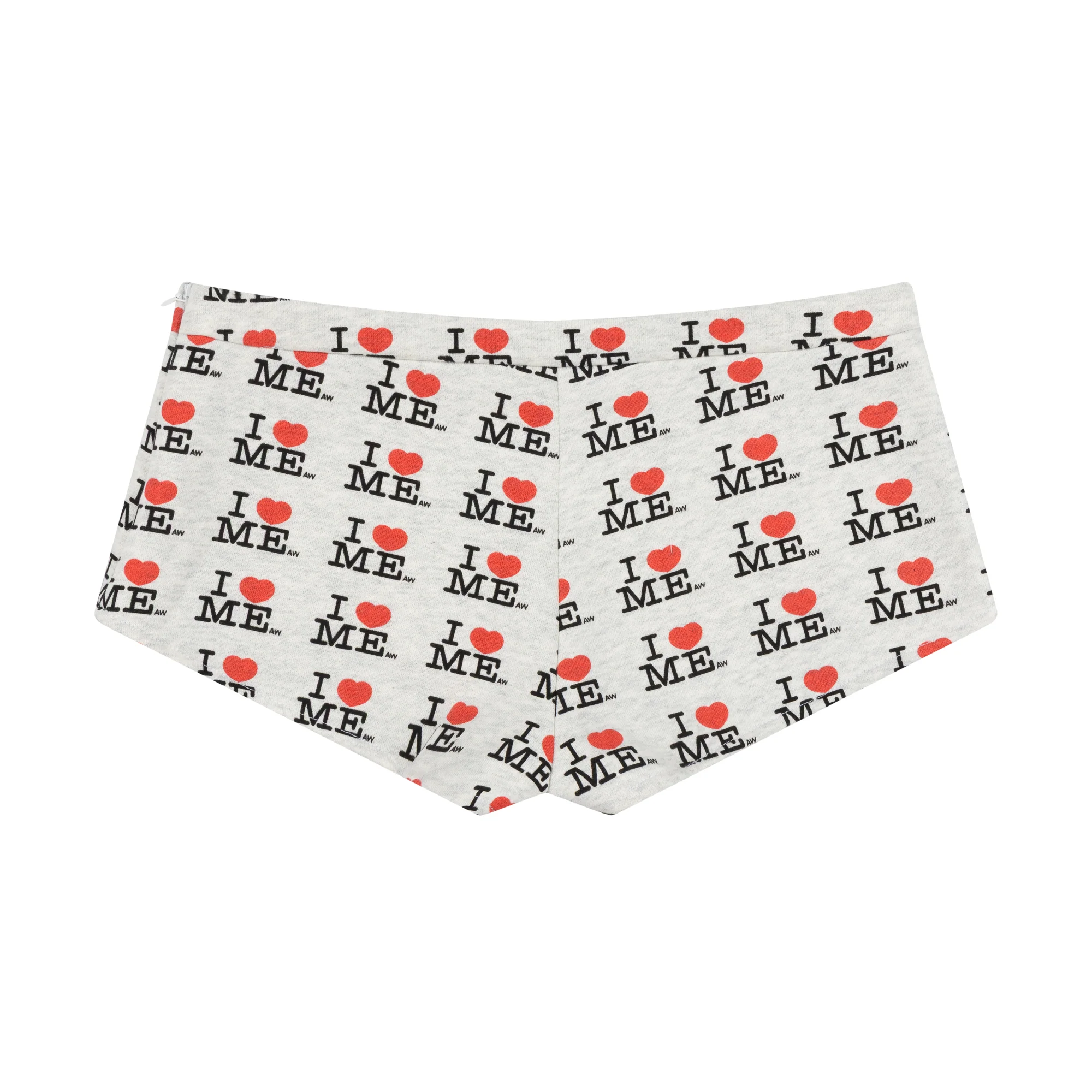 GREY I HEART ME SERENA SHORTS - Image 4