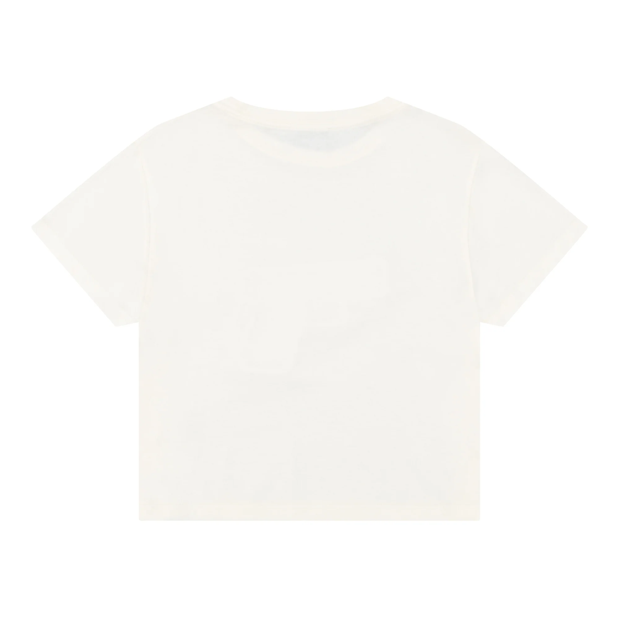 EMBOSSED GUN CROPPED T-SHIRT - Image 2