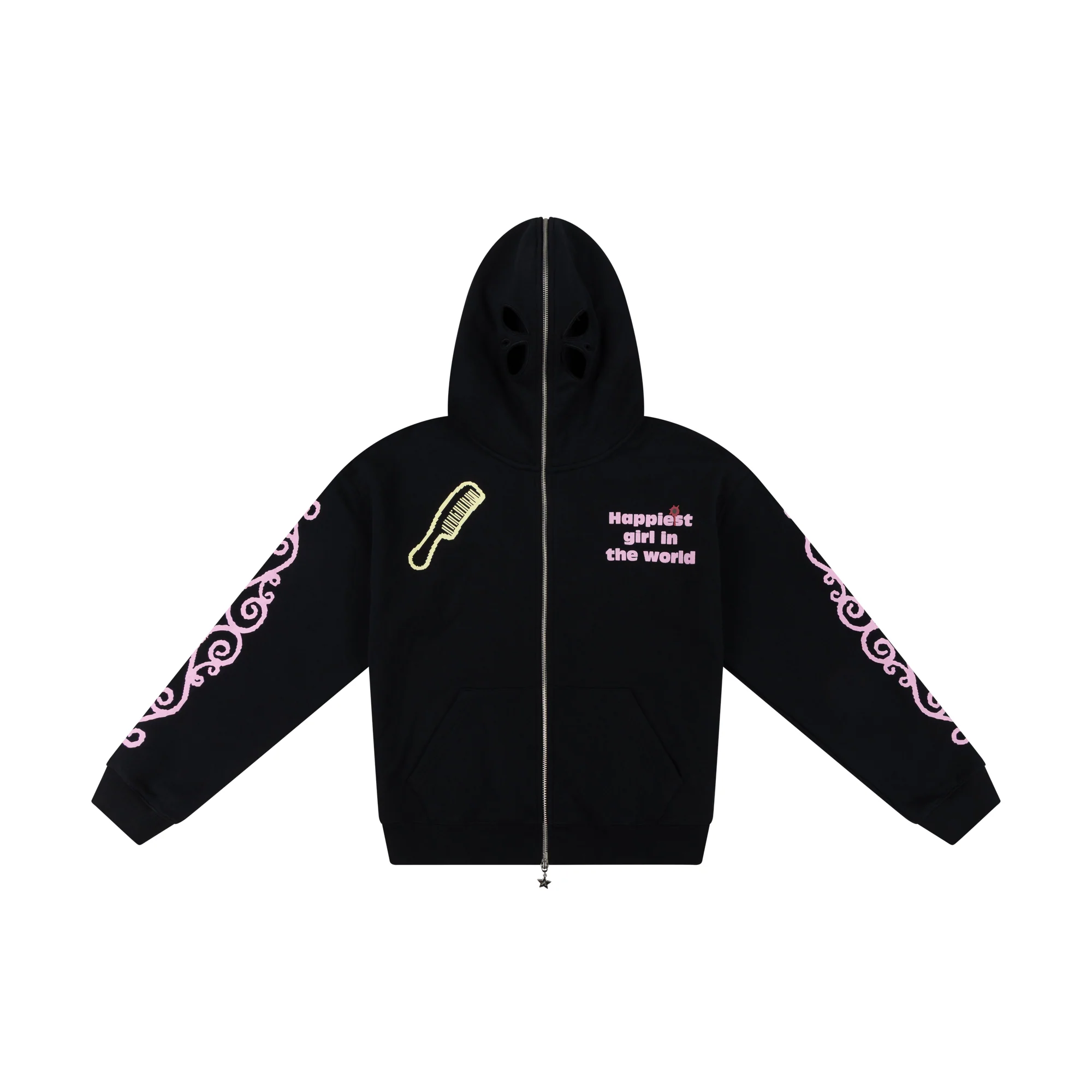 HAPPY KITTEN BUTTERFLY HOODIE