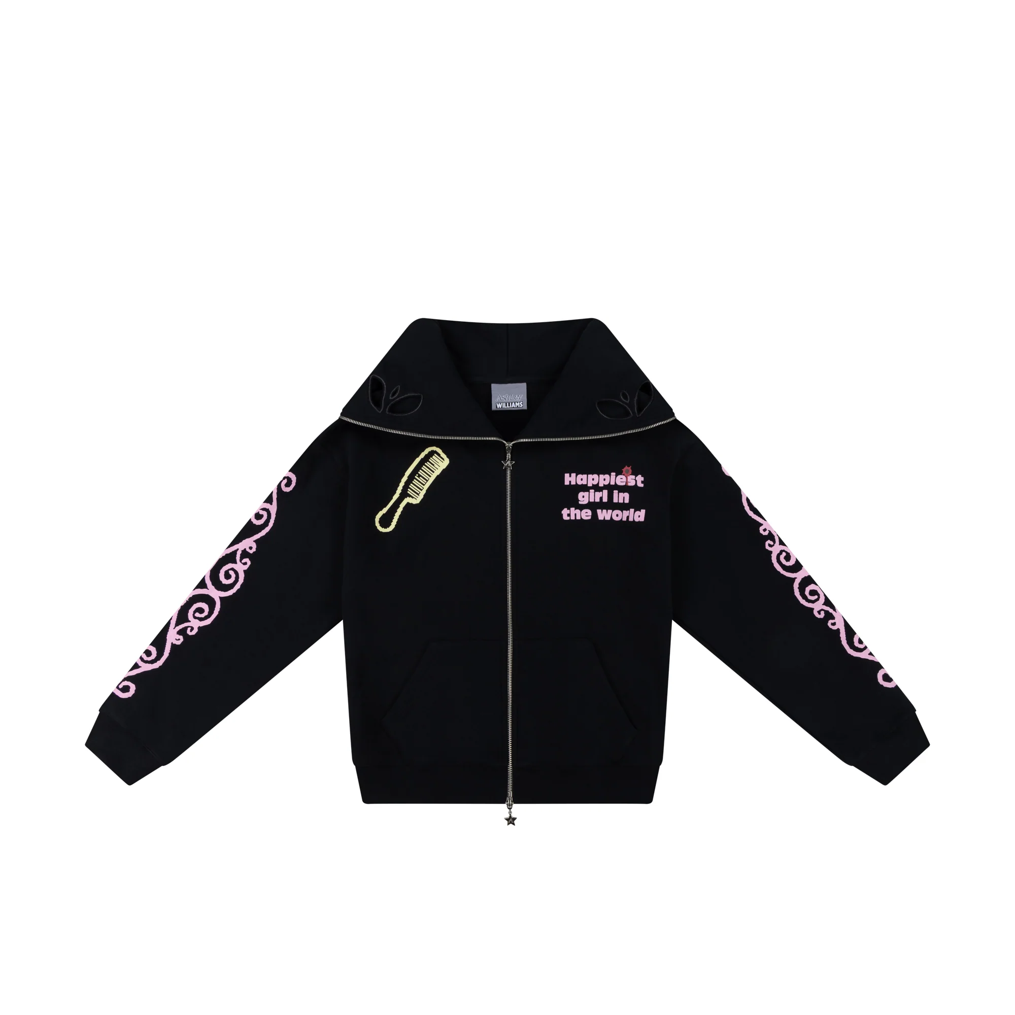 HAPPY KITTEN BUTTERFLY HOODIE - Image 4