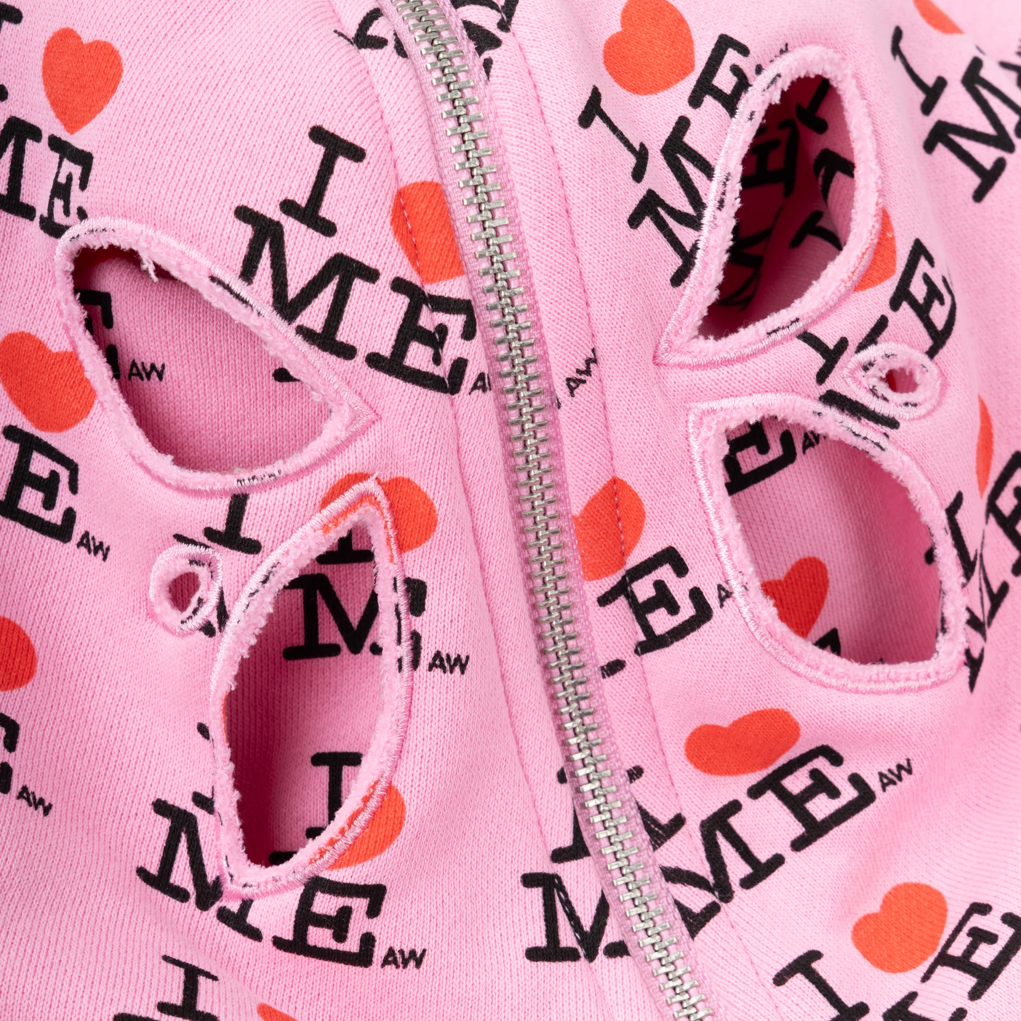 PINK I HEART ME BUTTERFLY HOODIE - Image 5
