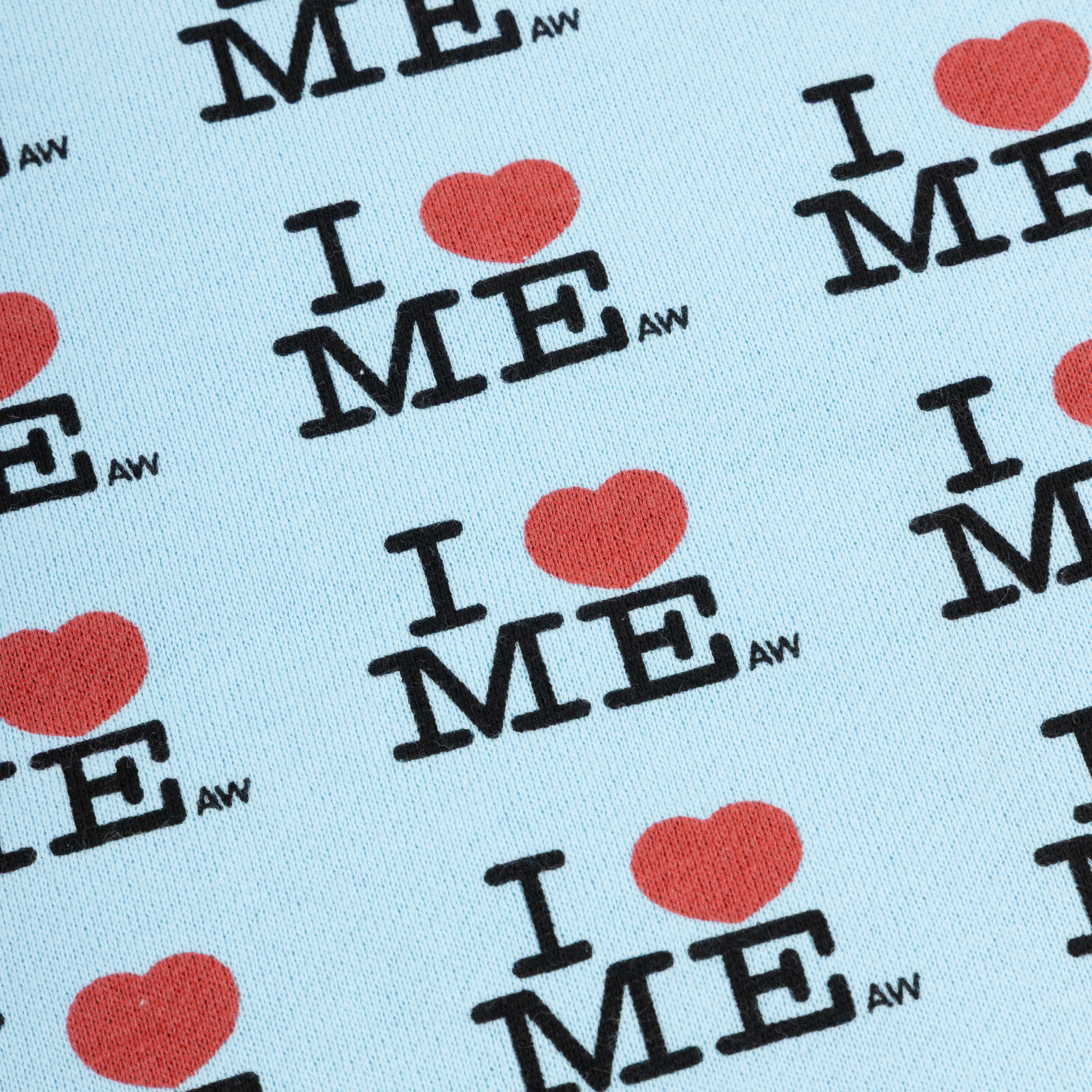 BLUE I HEART ME MINI SKIRT - Image 2