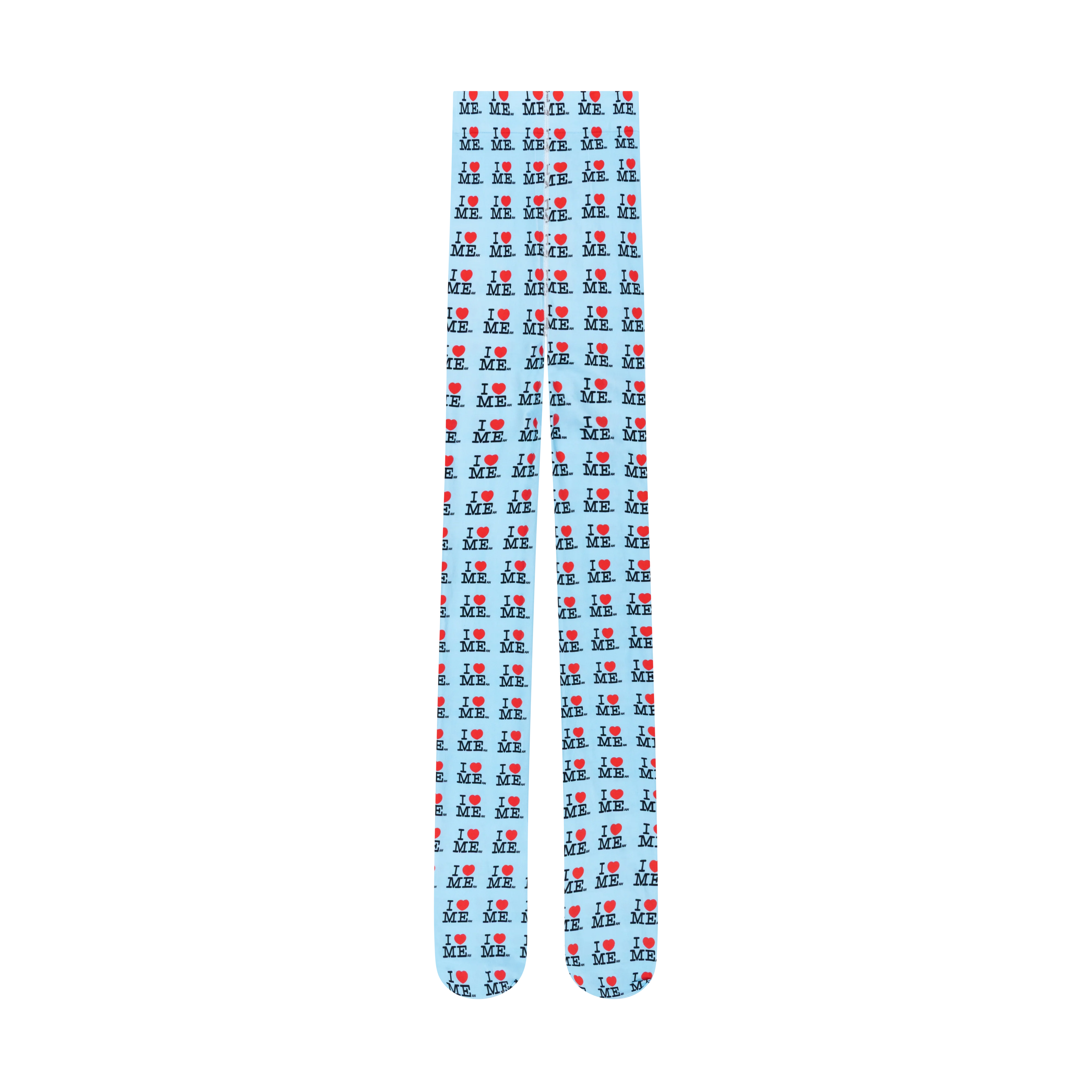 I HEART ME  TIGHTS -  BLUE - Image 3