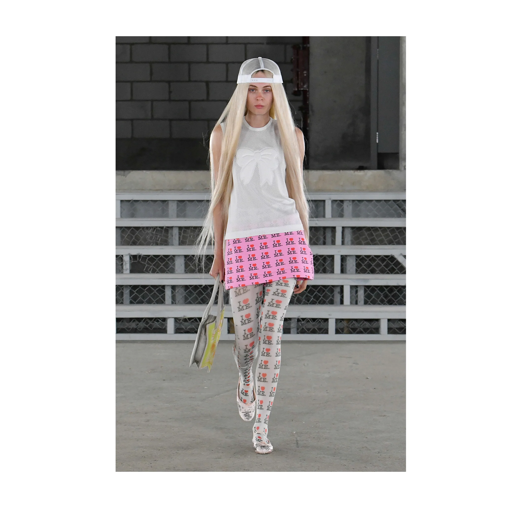 PINK I HEART ME MINI SKIRT - Image 5