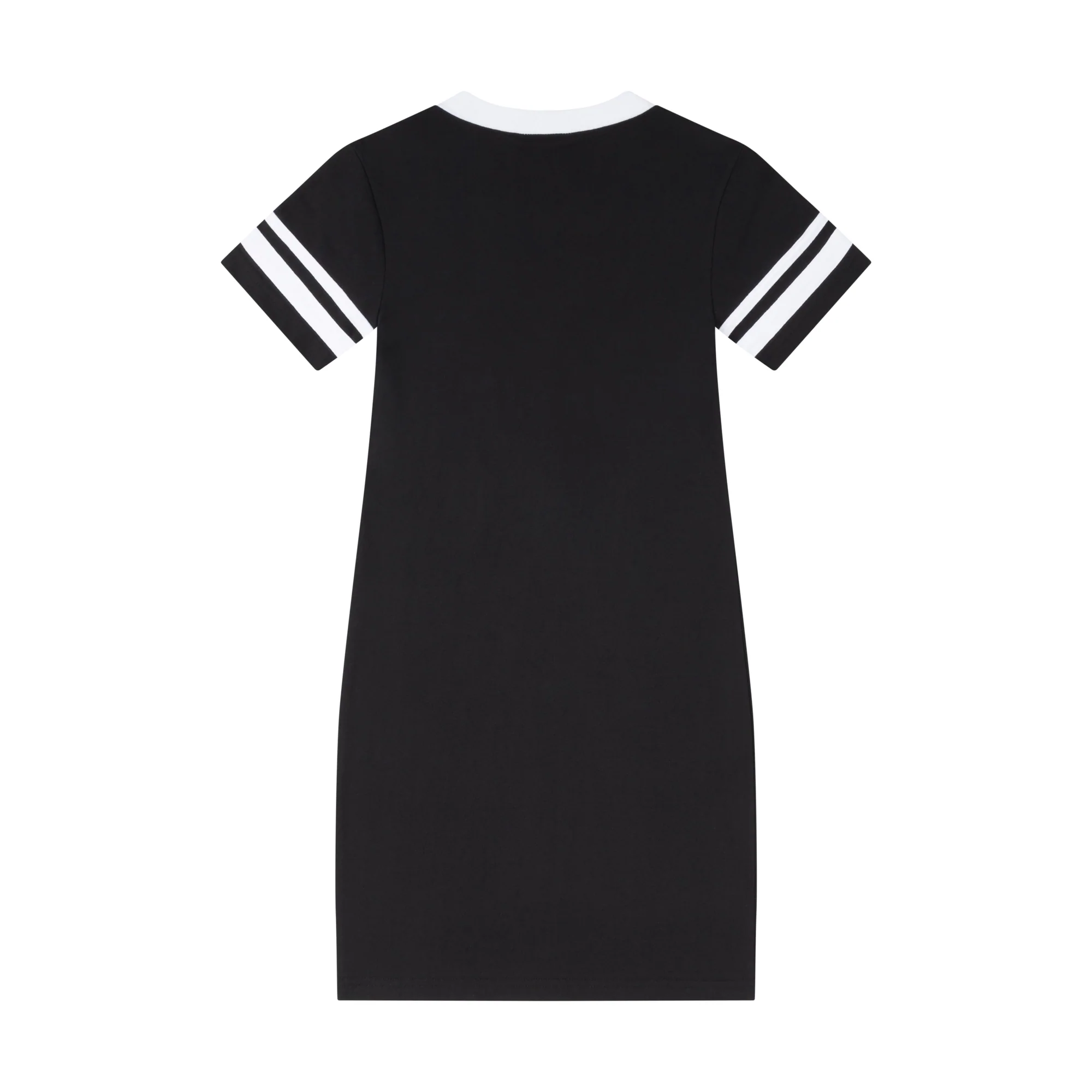 I HEART ME VARSITY T DRESS - BLACK - Image 2