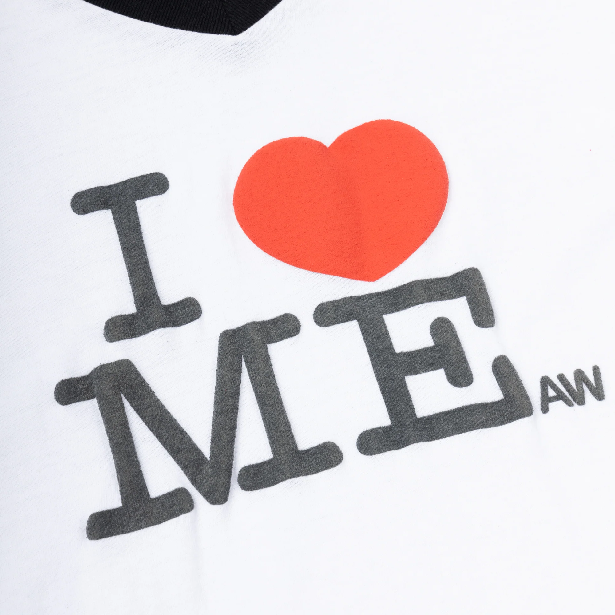 I HEART ME VARSITY T DRESS - WHITE - Image 3