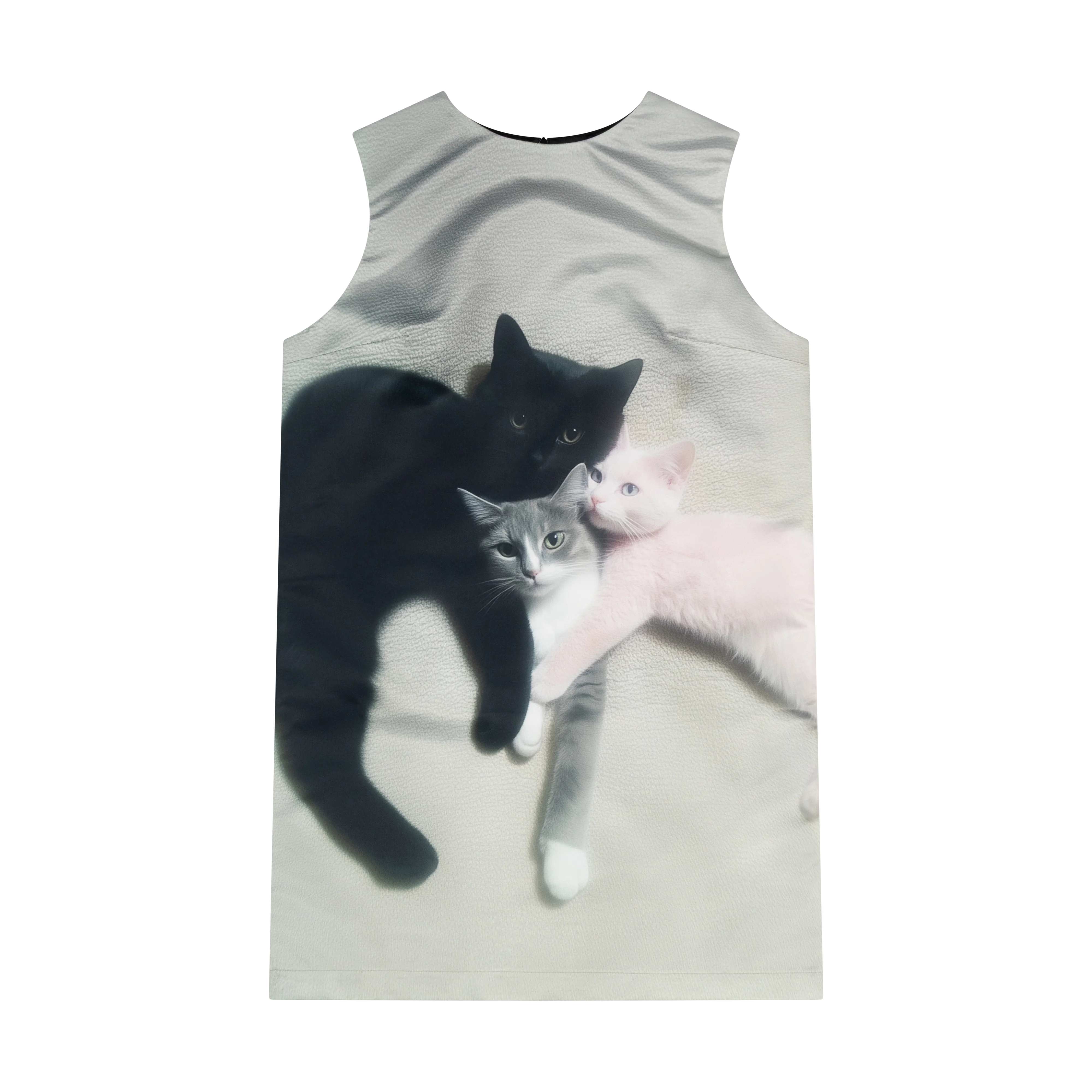 KITTEN TRIO MINI DRESS