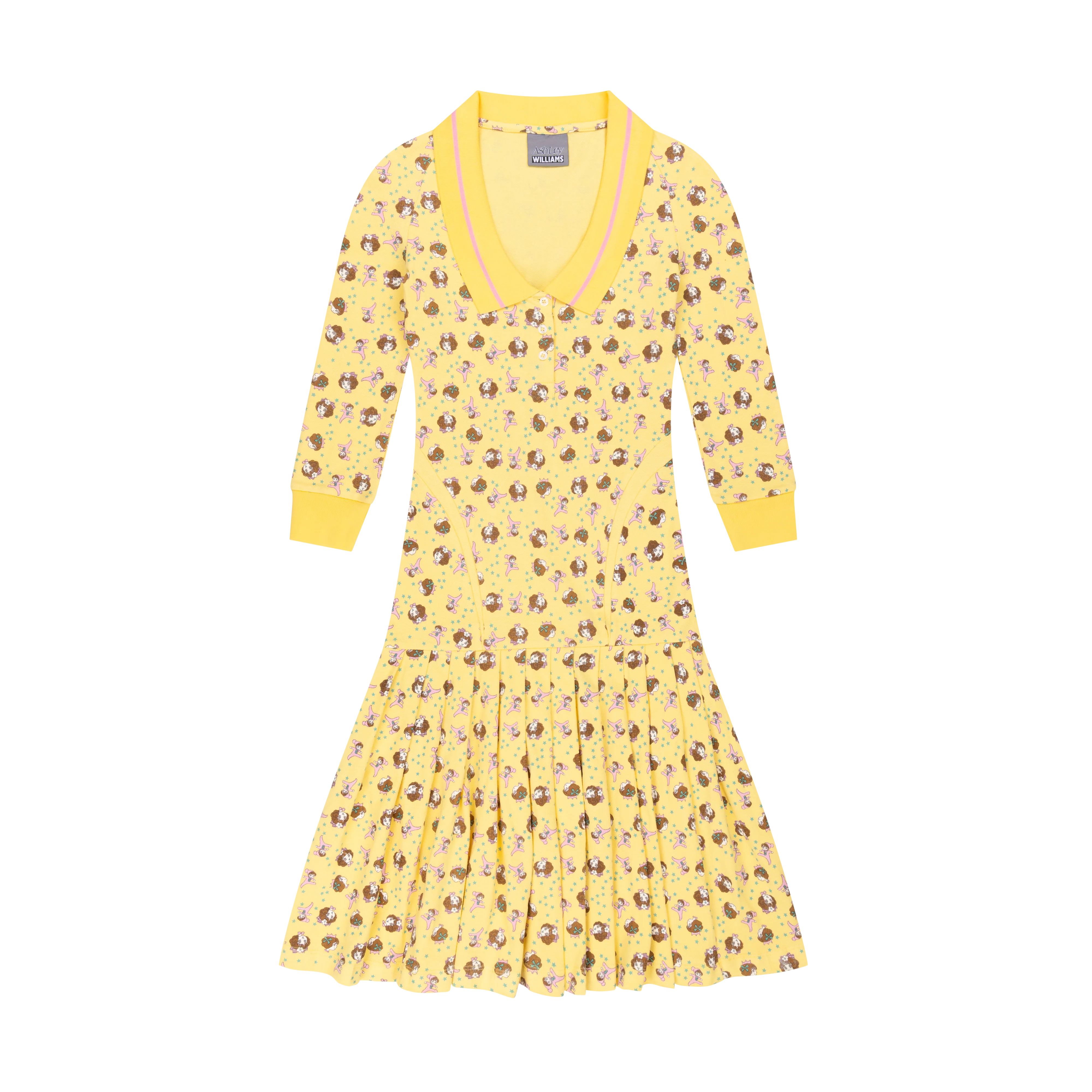 GIRL BABY LONG SLEEVE AMELIA DRESS