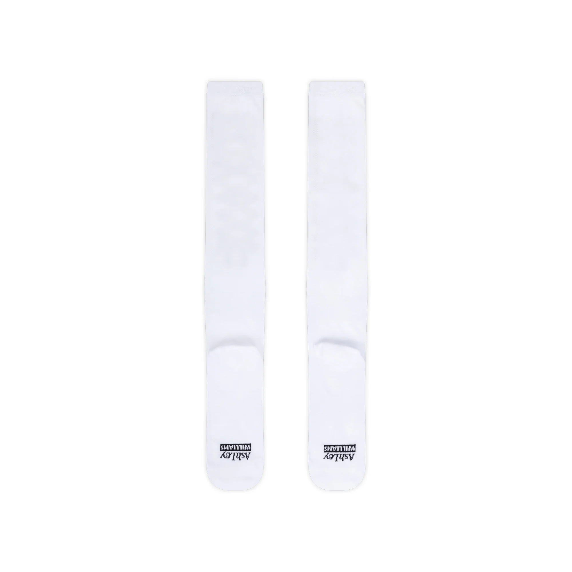 WHITE LACE PRINT KNEE SOCKS - Image 3
