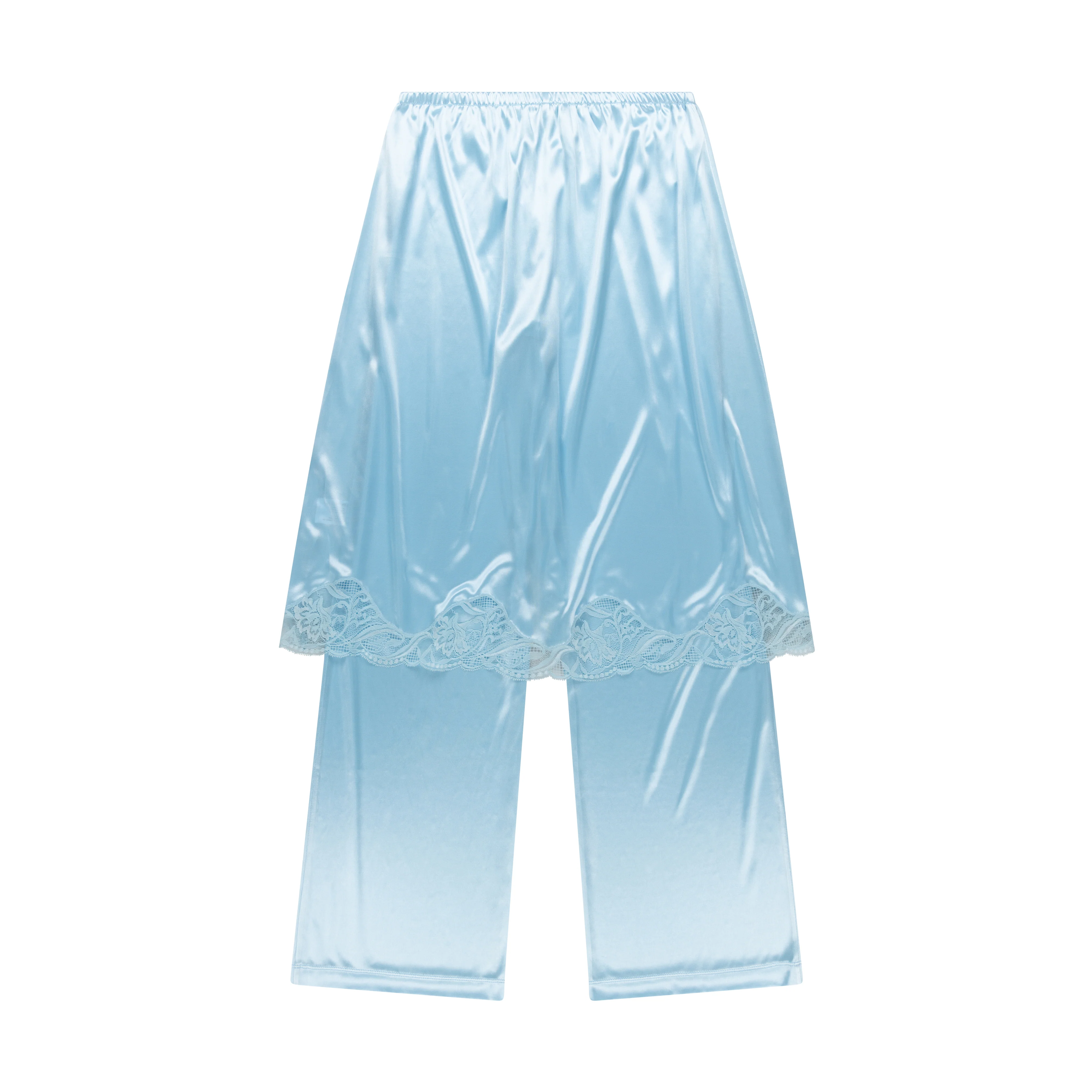 BLUE LINGERIE TROUSERS - Image 4