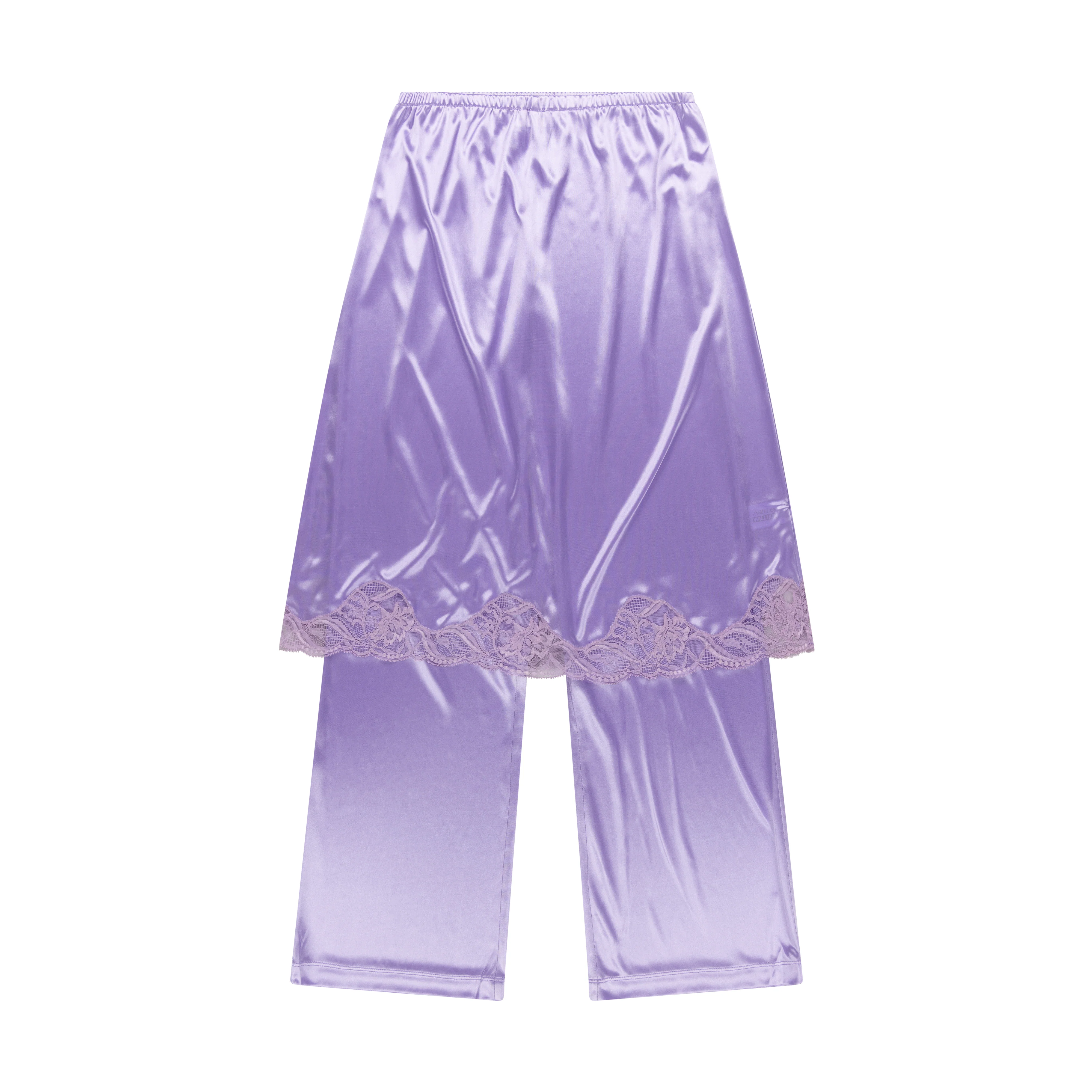 PURPLE LINGERIE TROUSERS