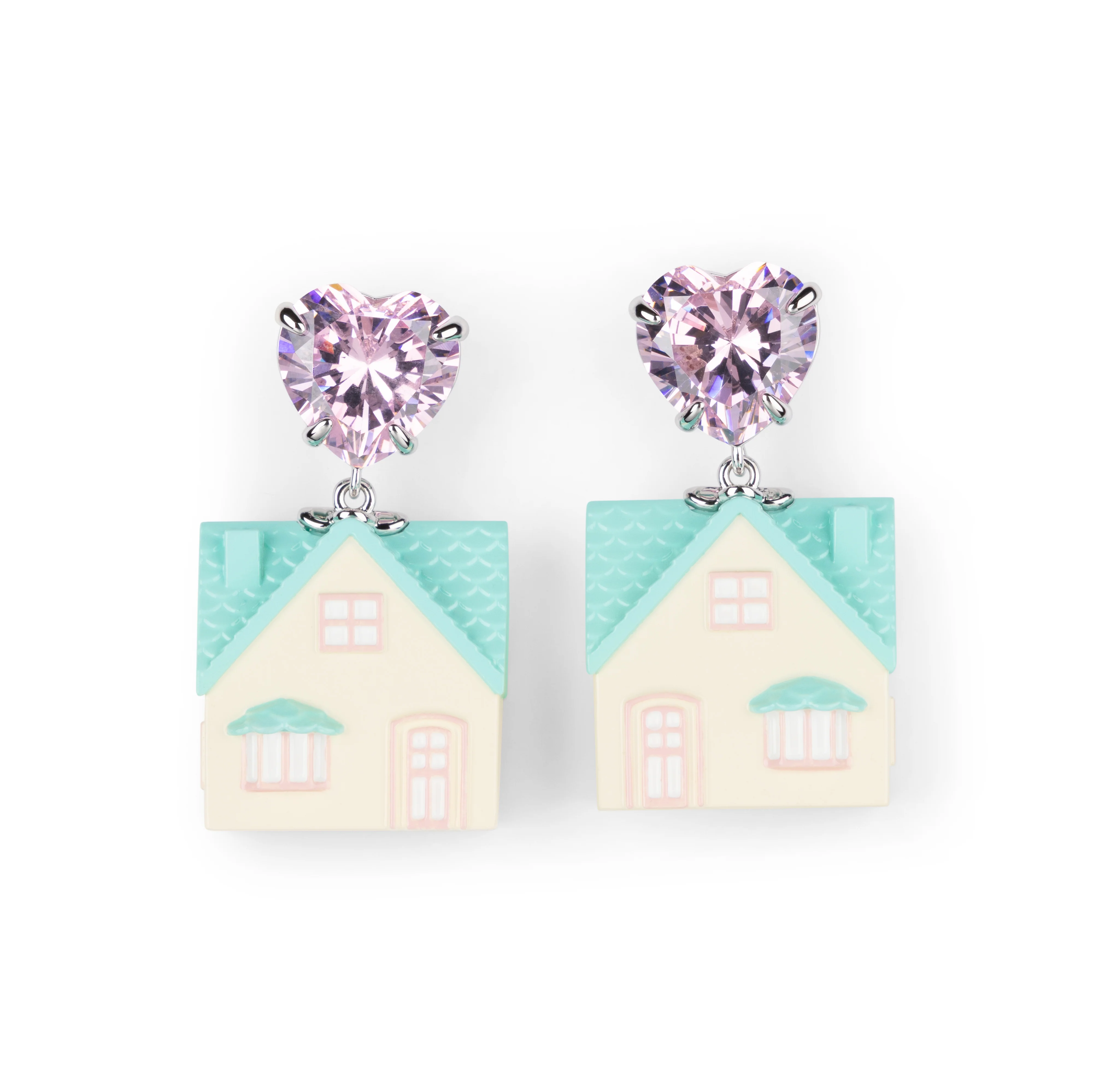 MINT ASHLEY WILLIAMS X YVMIN HOUSE EARRINGS