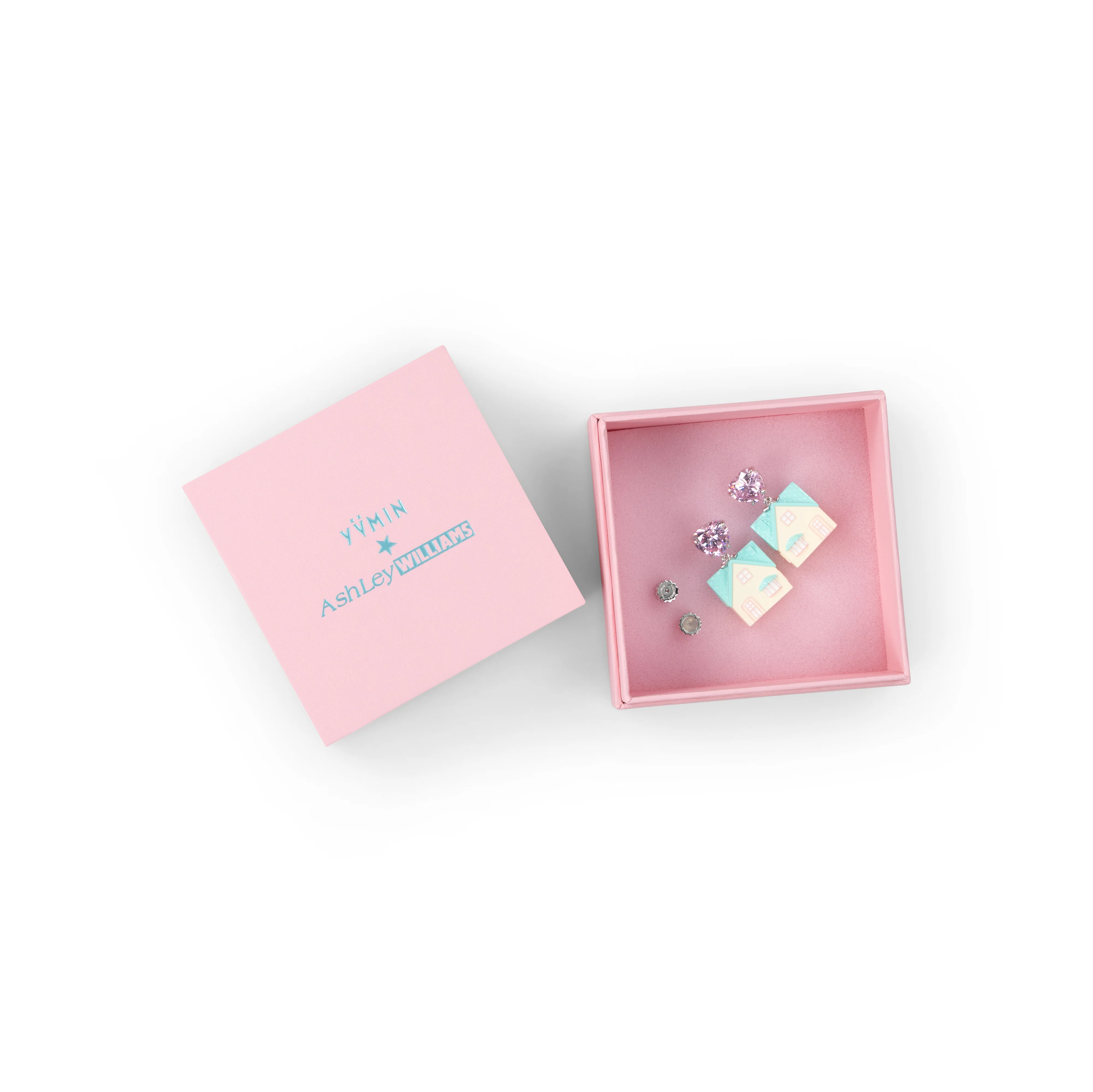 MINT ASHLEY WILLIAMS X YVMIN HOUSE EARRINGS - Image 3