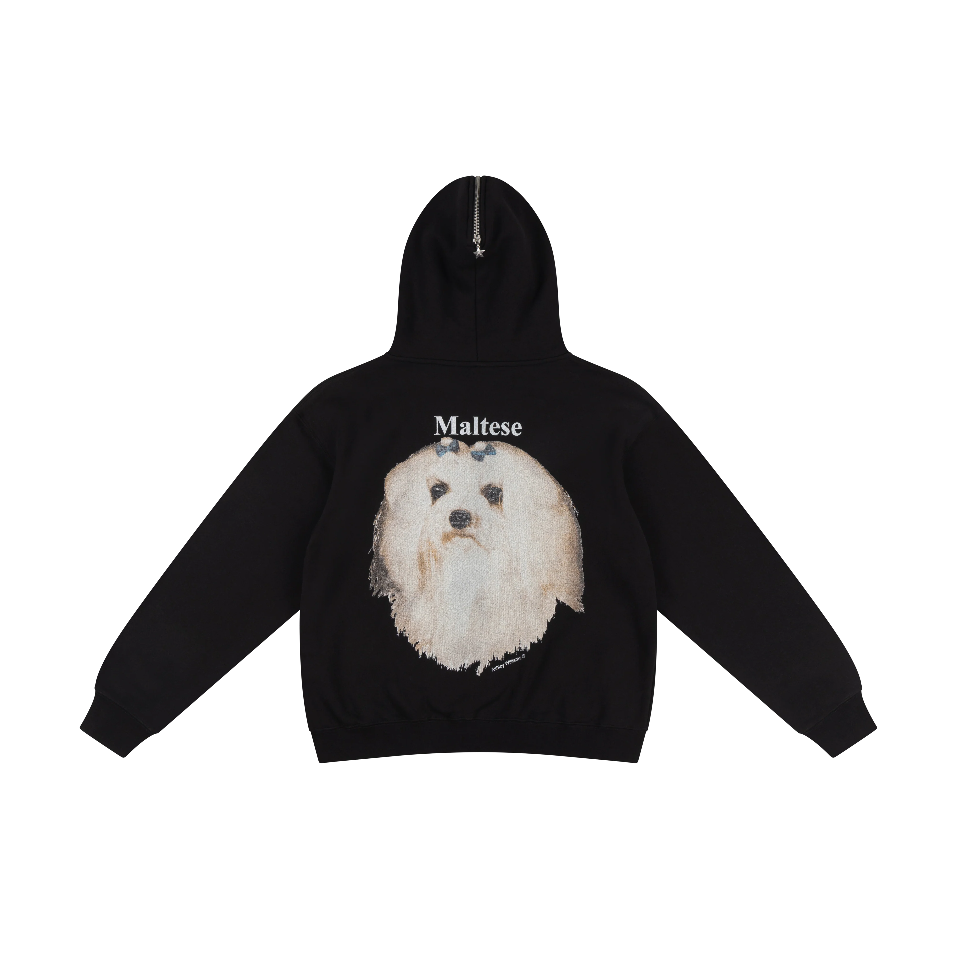 MALTESE BUTTERFLY HOODIE - Image 3