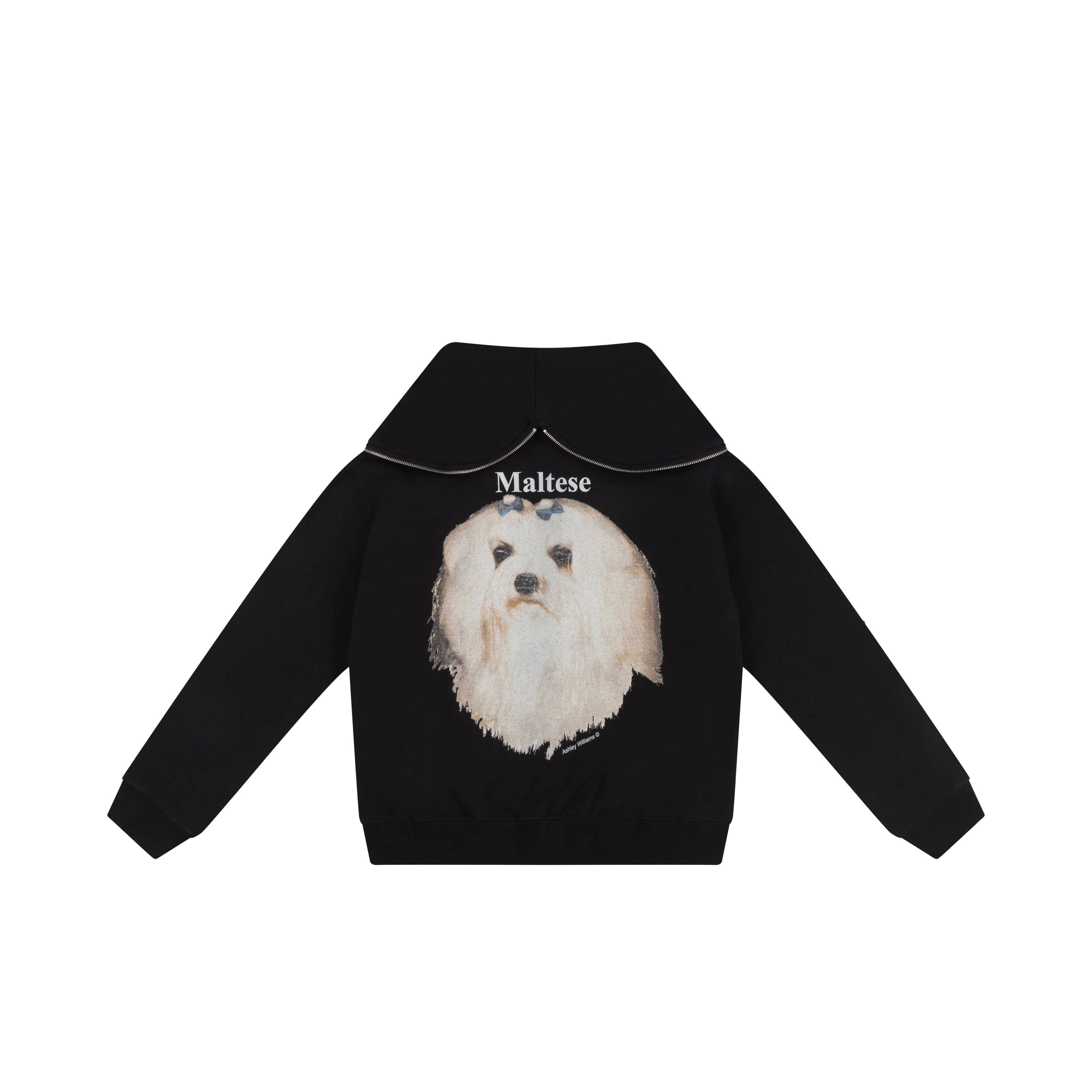MALTESE BUTTERFLY HOODIE - Image 4