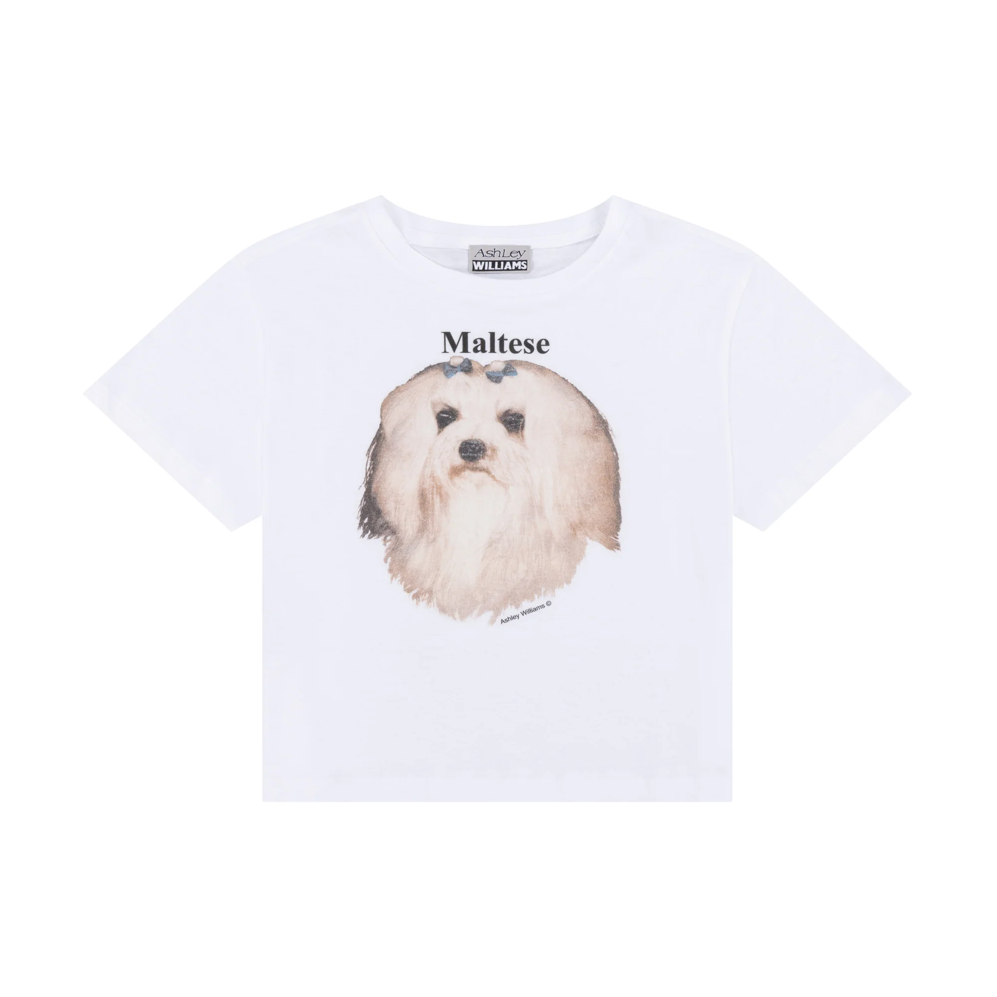 MALTESE CROPPED T-SHIRT
