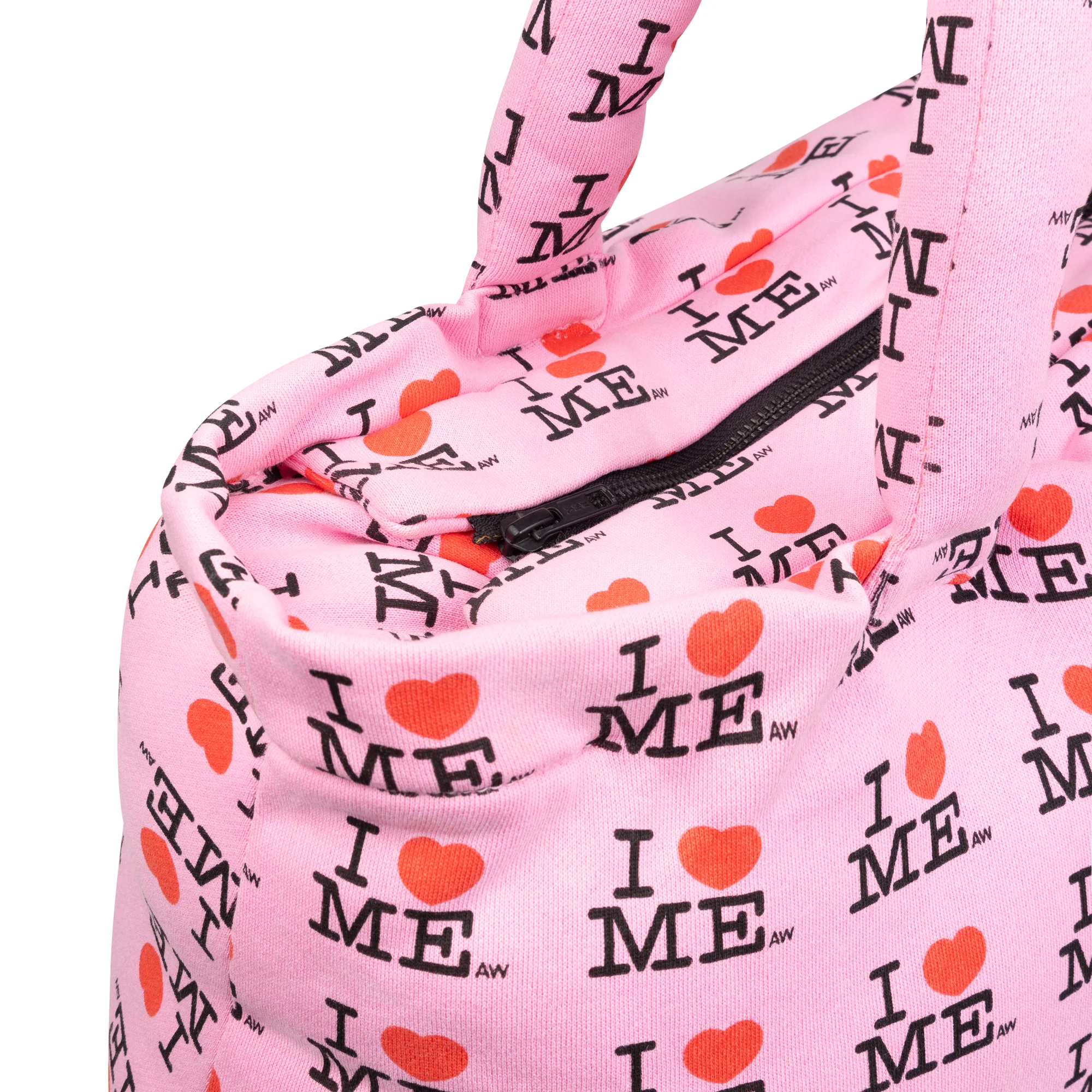 PINK I HEART ME PILLOW BAG - Image 3