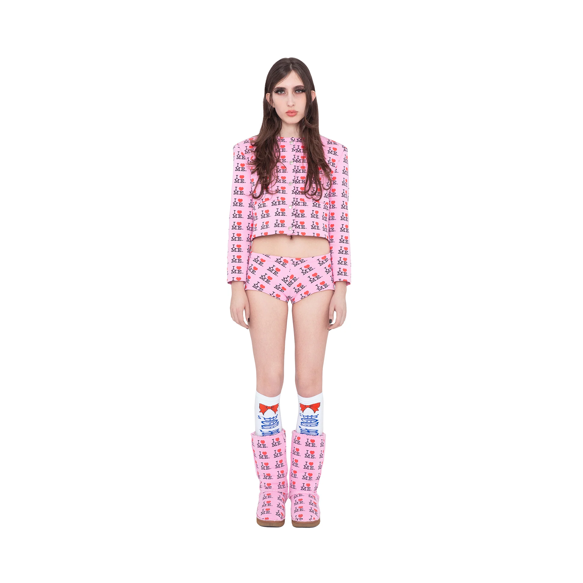 PINK I HEART ME SERENA SHORTS - Image 4