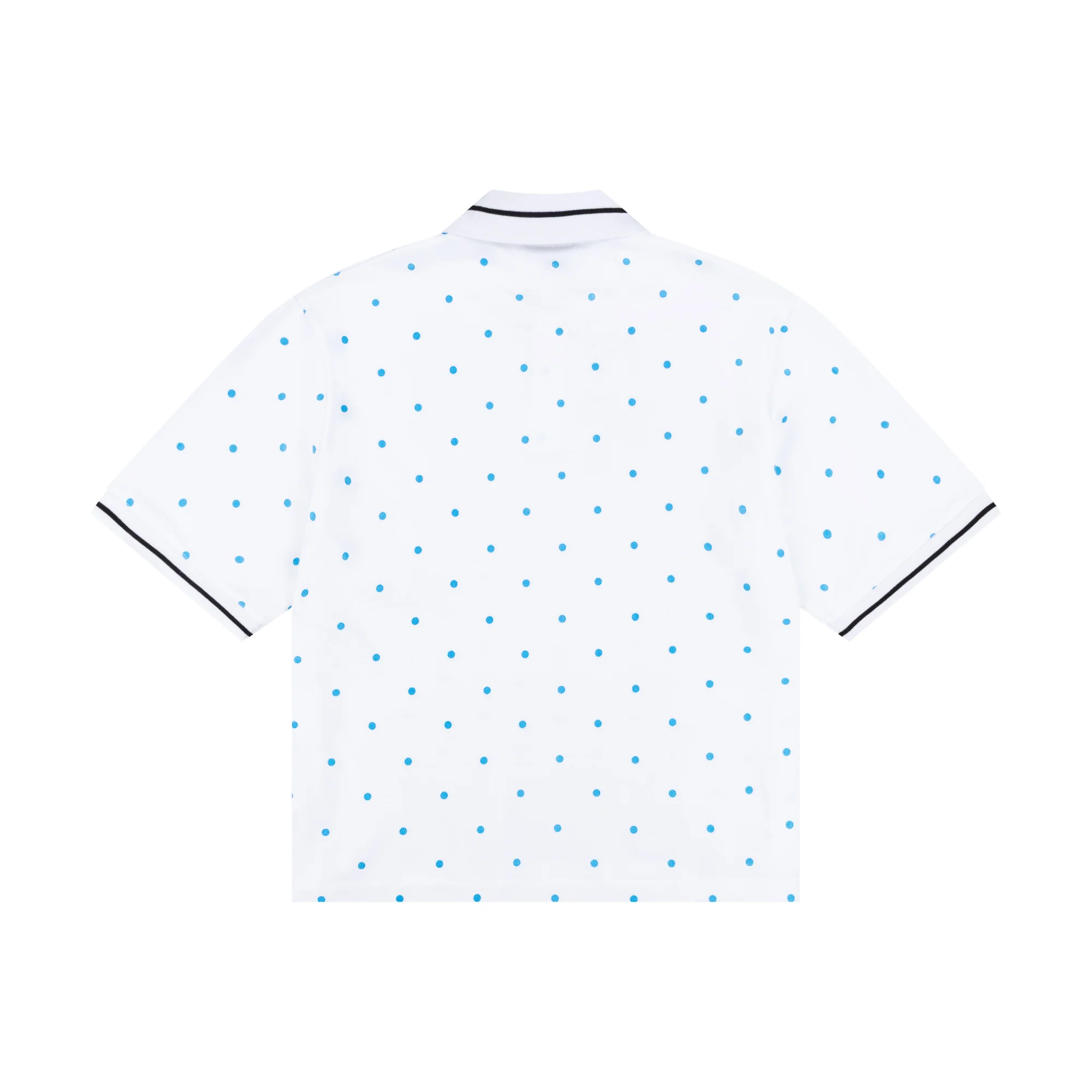 WHITE POLKA DOT POLO SHIRT - Image 3