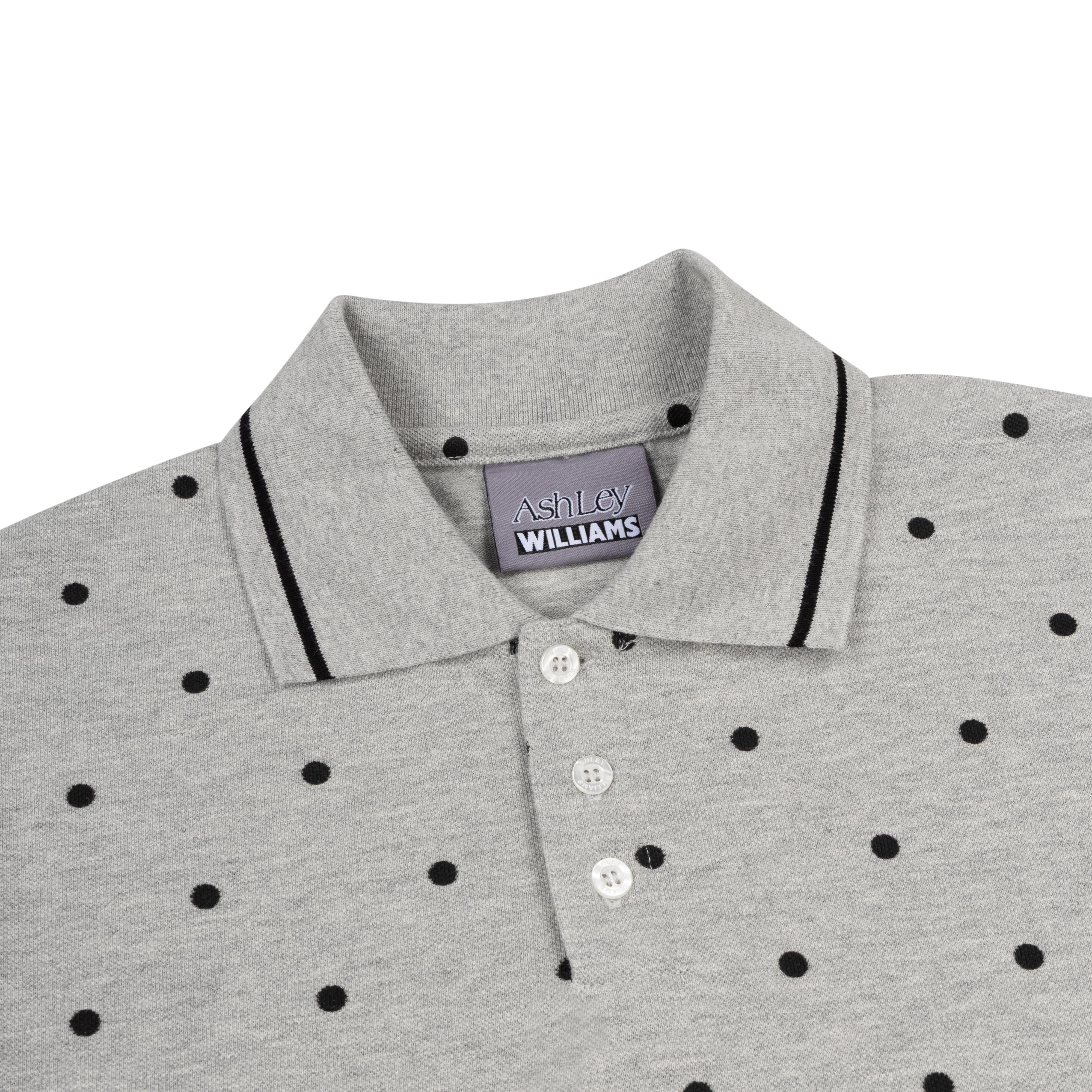 GREY POLKA DOT SHIRT - Image 4
