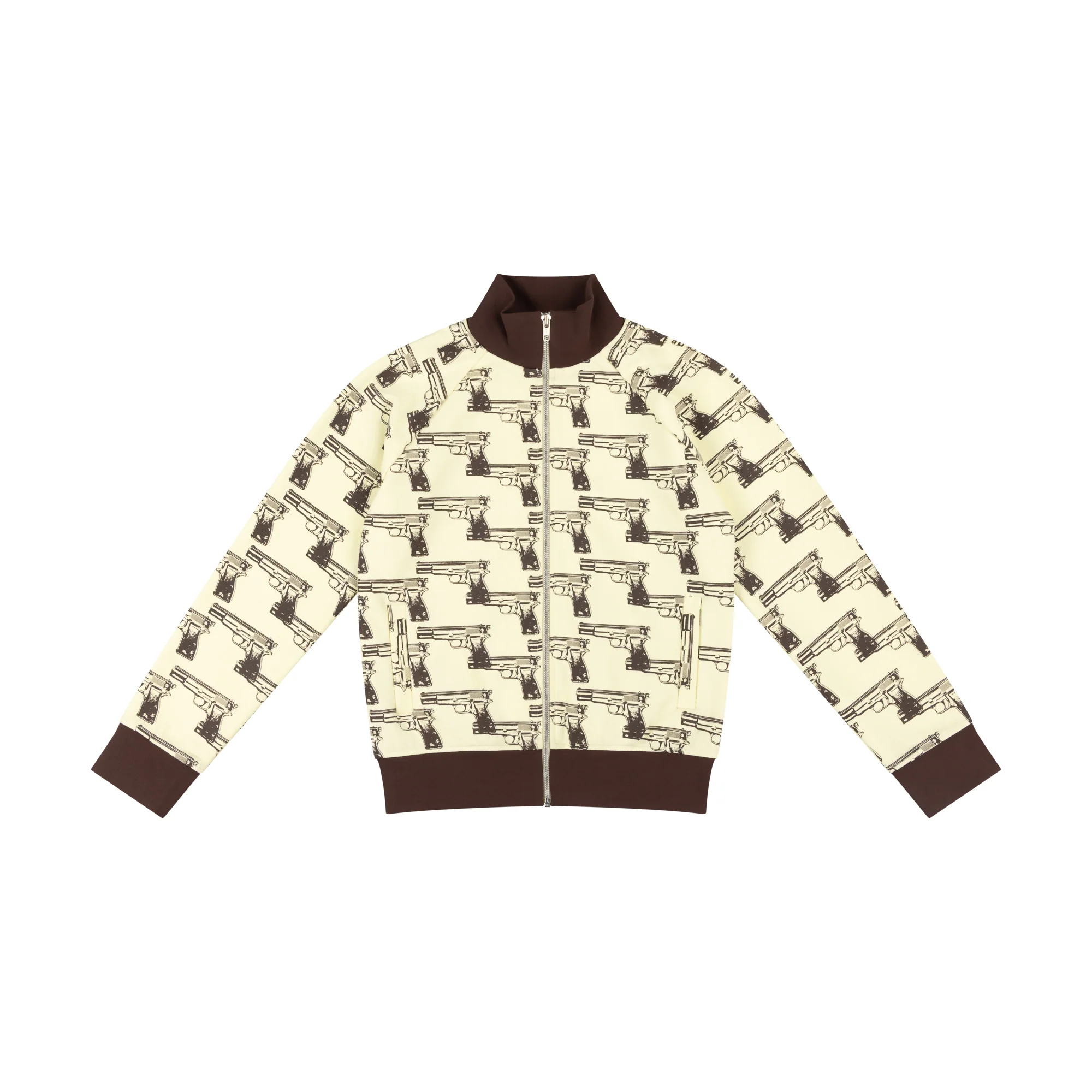 GUN TRACK JACKET - YELLOW