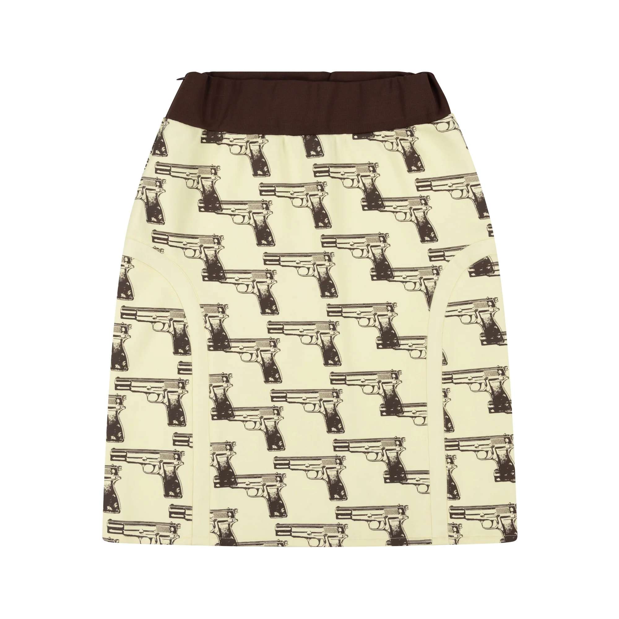 GUN TRACK SKIRT - YELLOW - Image 2