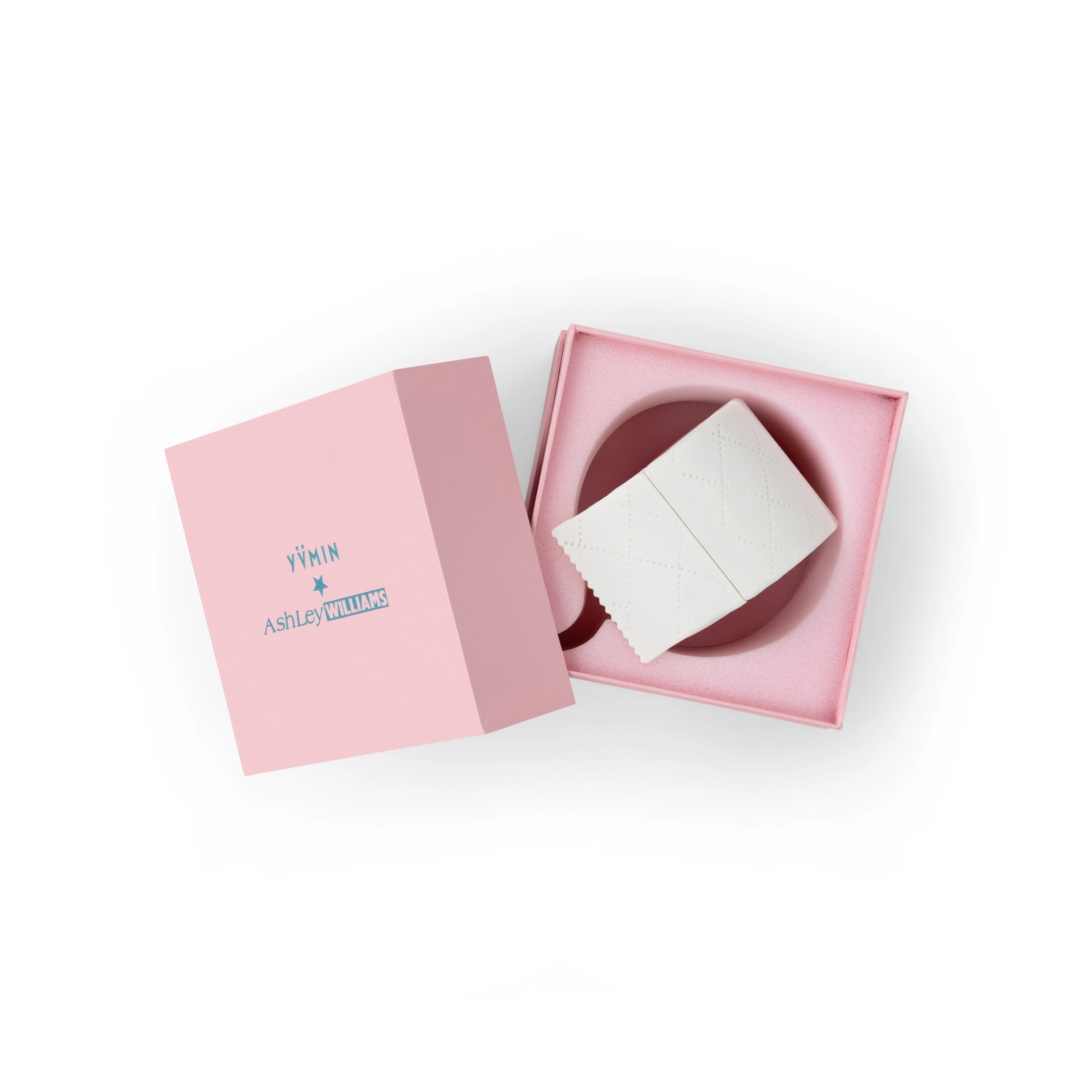 WHITE ASHLEY WILLIAMS X YVMIN  RIBBED TOILET PAPER  BRACELET - Image 4