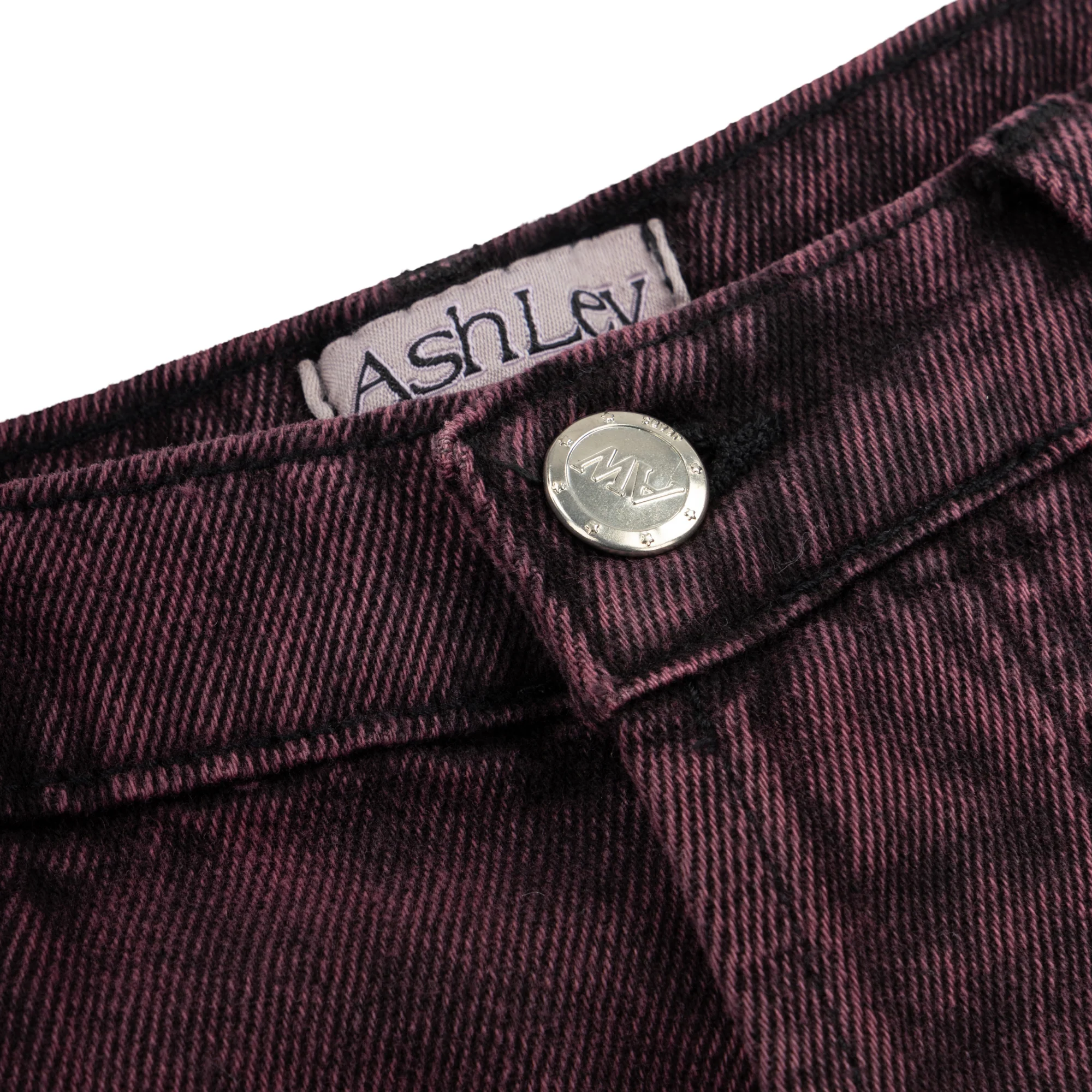 PURPLE RIP JEANS - Image 3