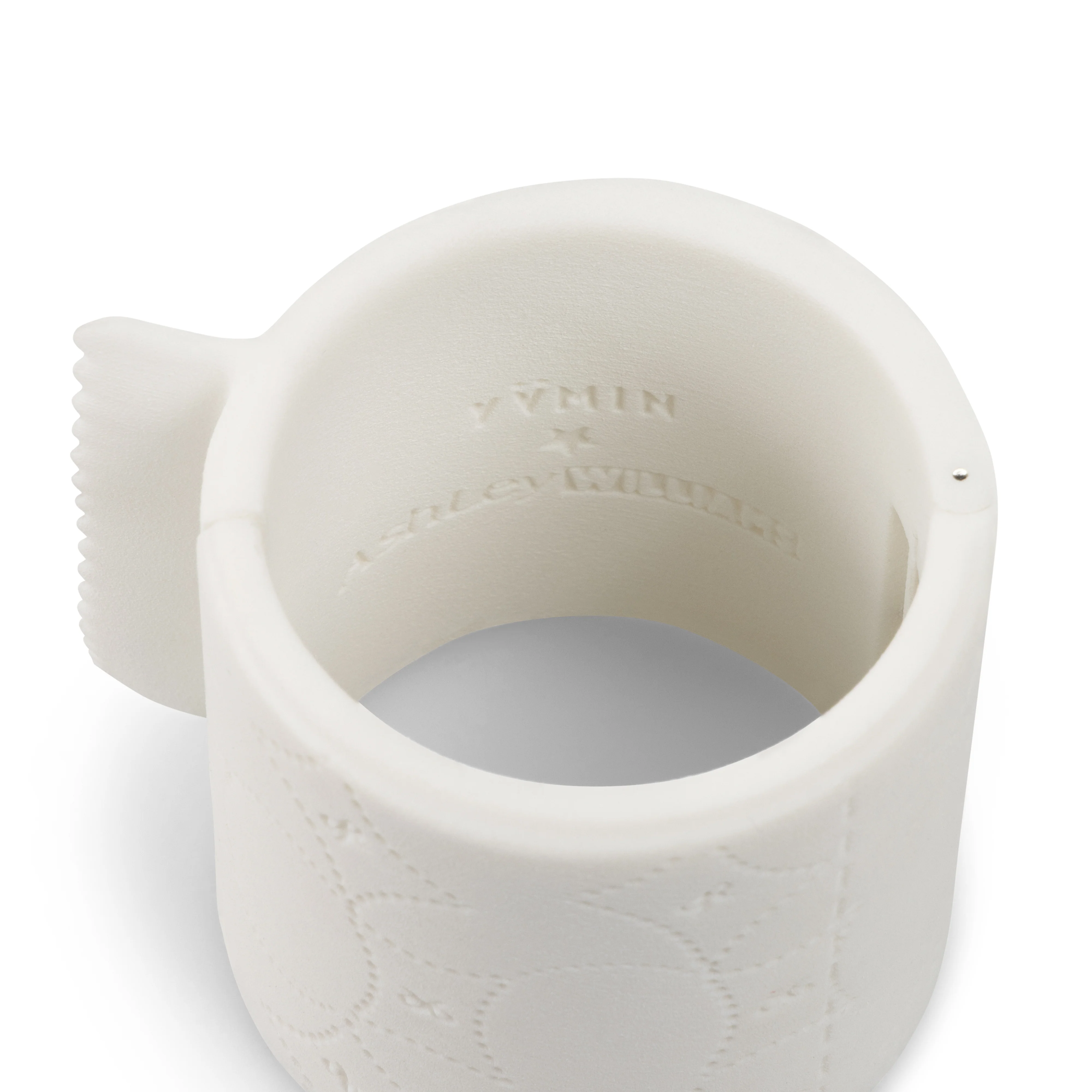 WHITE ASHLEY WILLIAMS X YVMIN  SQUARE TOILET PAPER  BRACELET - Image 4